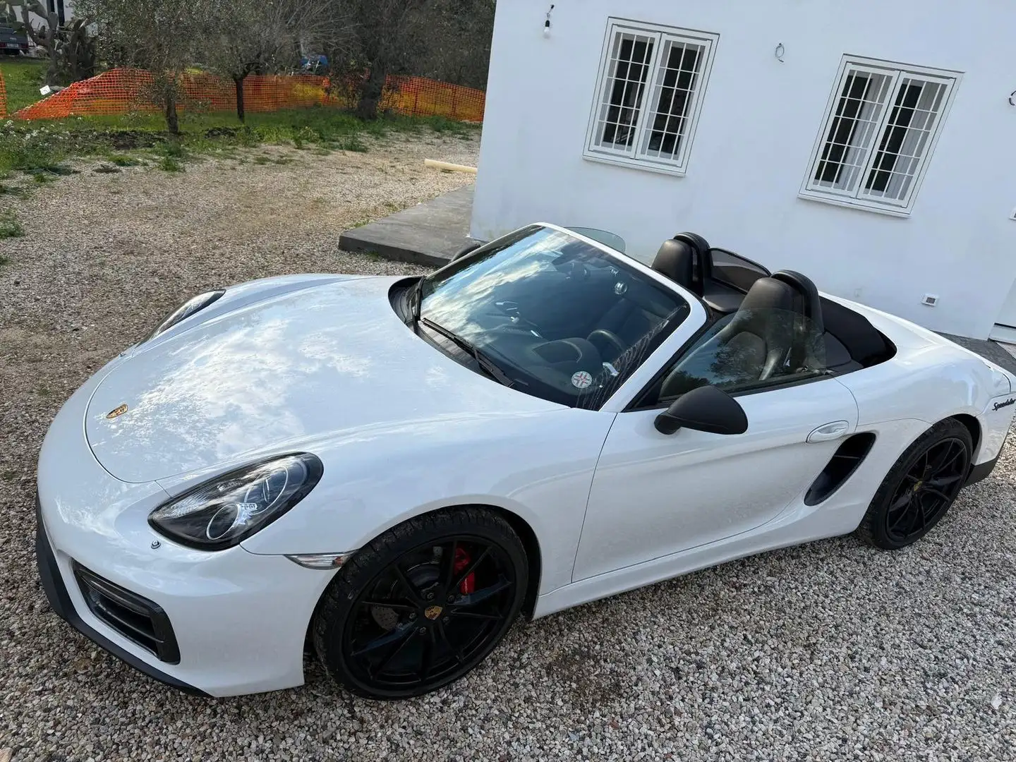 Porsche Boxster Black Edition 2.7 Weiß - 2