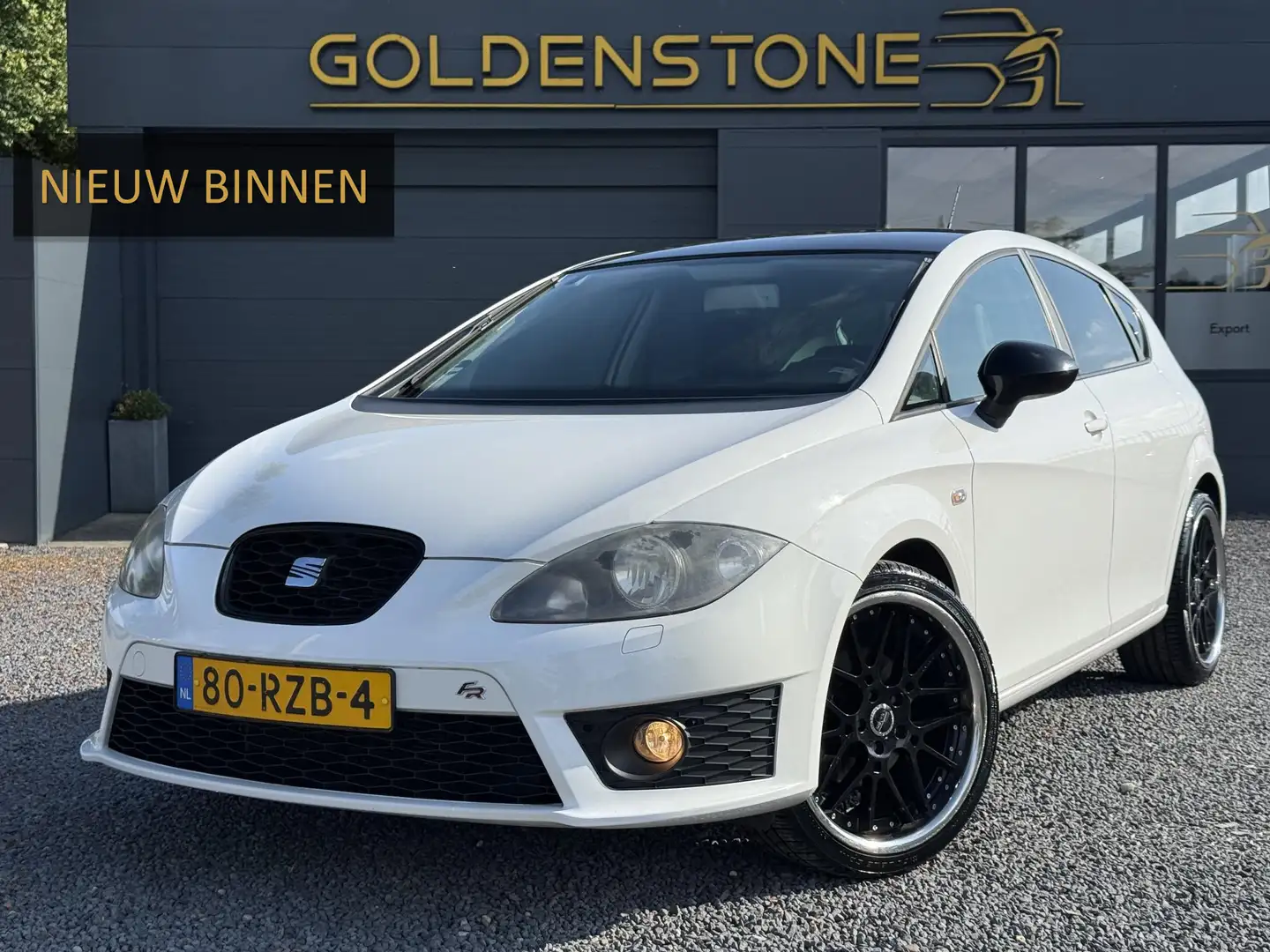 SEAT Leon 1.8 TFSI FR 2e Eigenaar,Navi,Leder,Clima,Cruise,PD Wit - 1