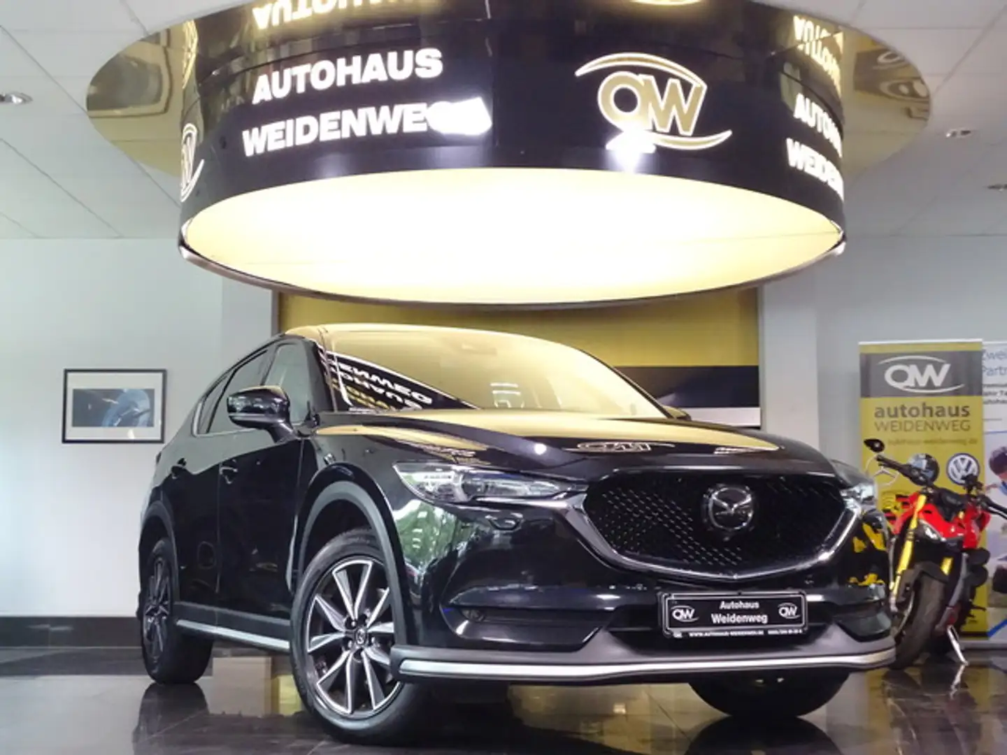 Mazda CX-5 Skyactiv SportsLine AWD Navi PDC Cam HeadUp Negro - 2
