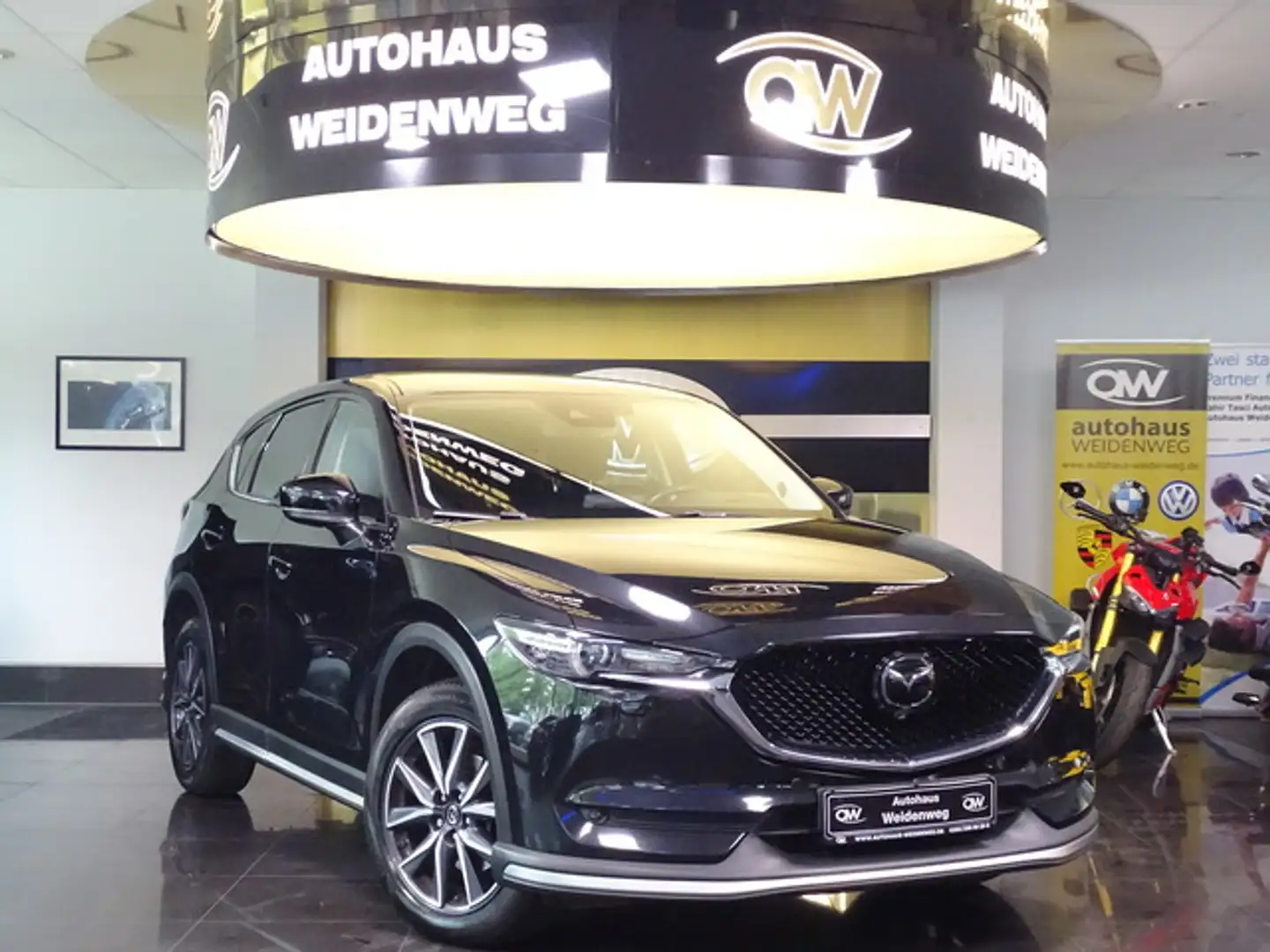 Mazda CX-5 Skyactiv SportsLine AWD Navi PDC Cam HeadUp Negro - 1