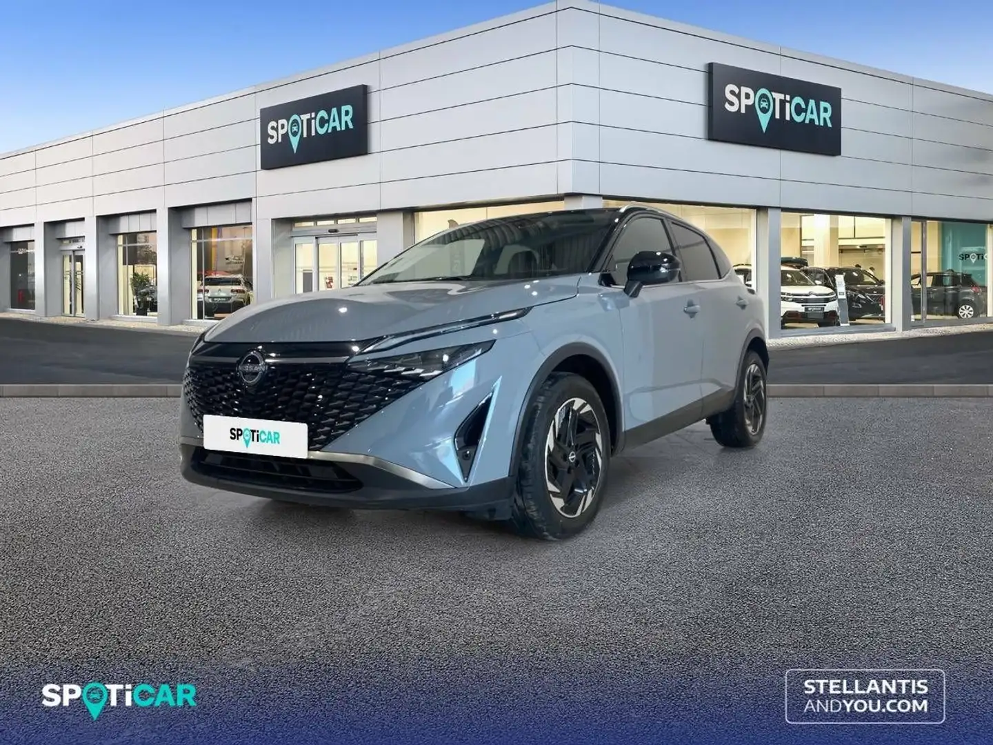 Nissan Qashqai DIG-T 116kW Xtronic N-Connecta Gris - 1