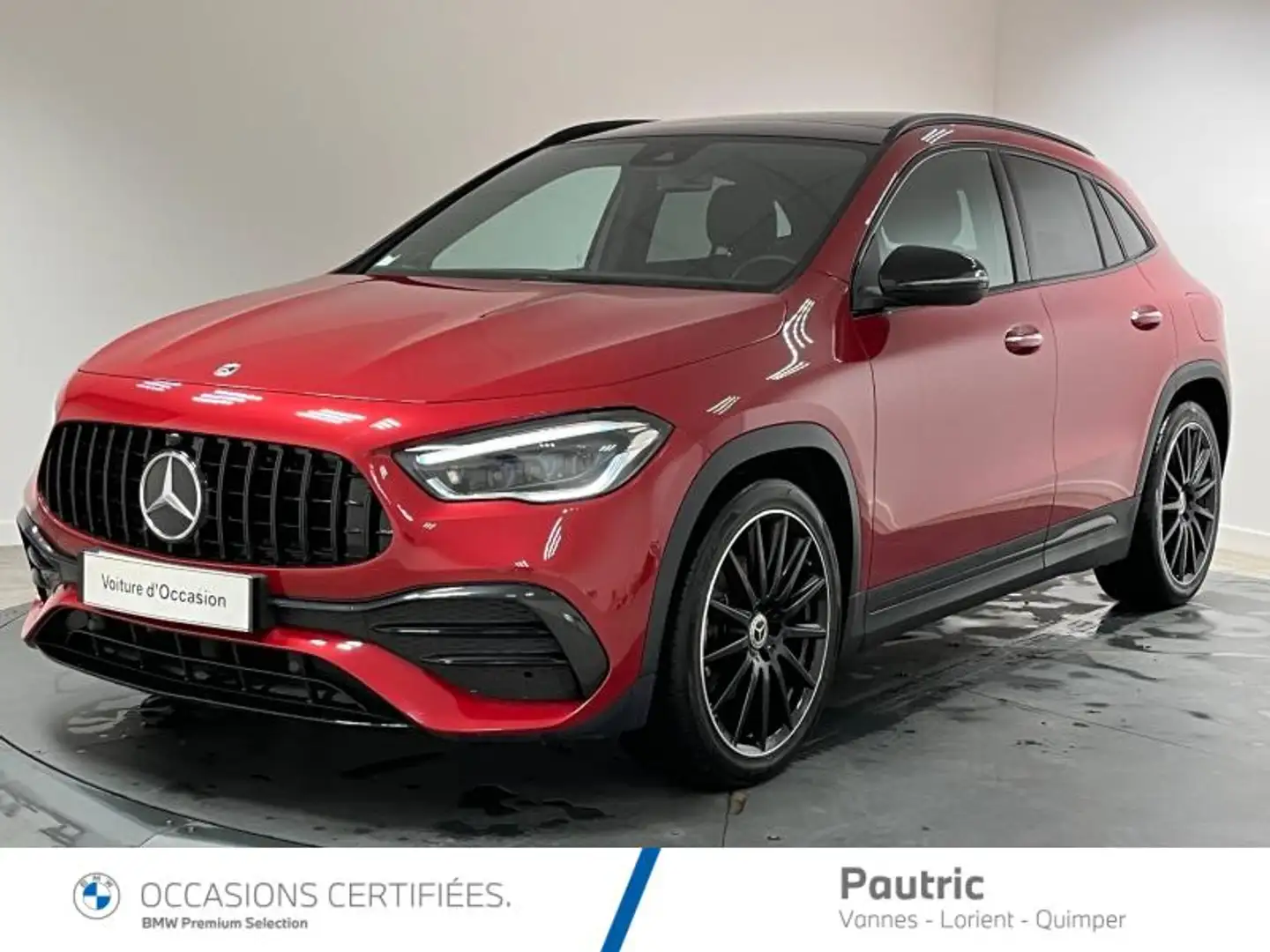 Mercedes-Benz GLA 200 200 d 150ch AMG Line 8G-DCT Rouge - 1
