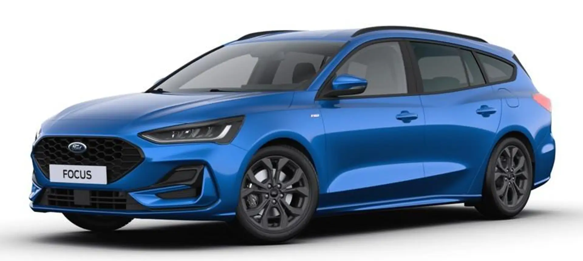 Ford Focus Turnier ST-Line X LED Navi Kamera Blau - 1