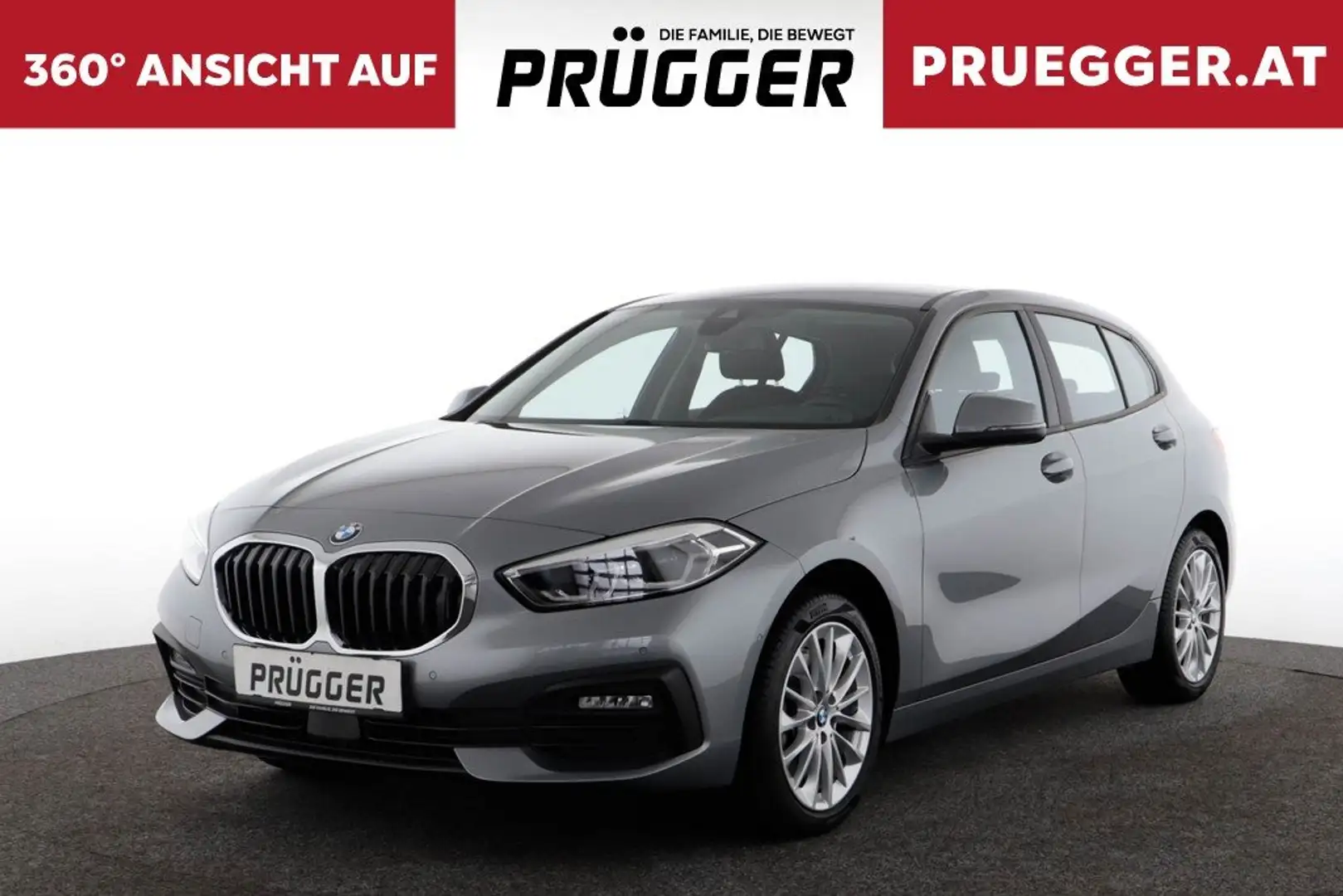BMW 120 d xDrive Autom ADVANTAGE LED NAVI VIRTUAL 17ZOLL Grau - 1