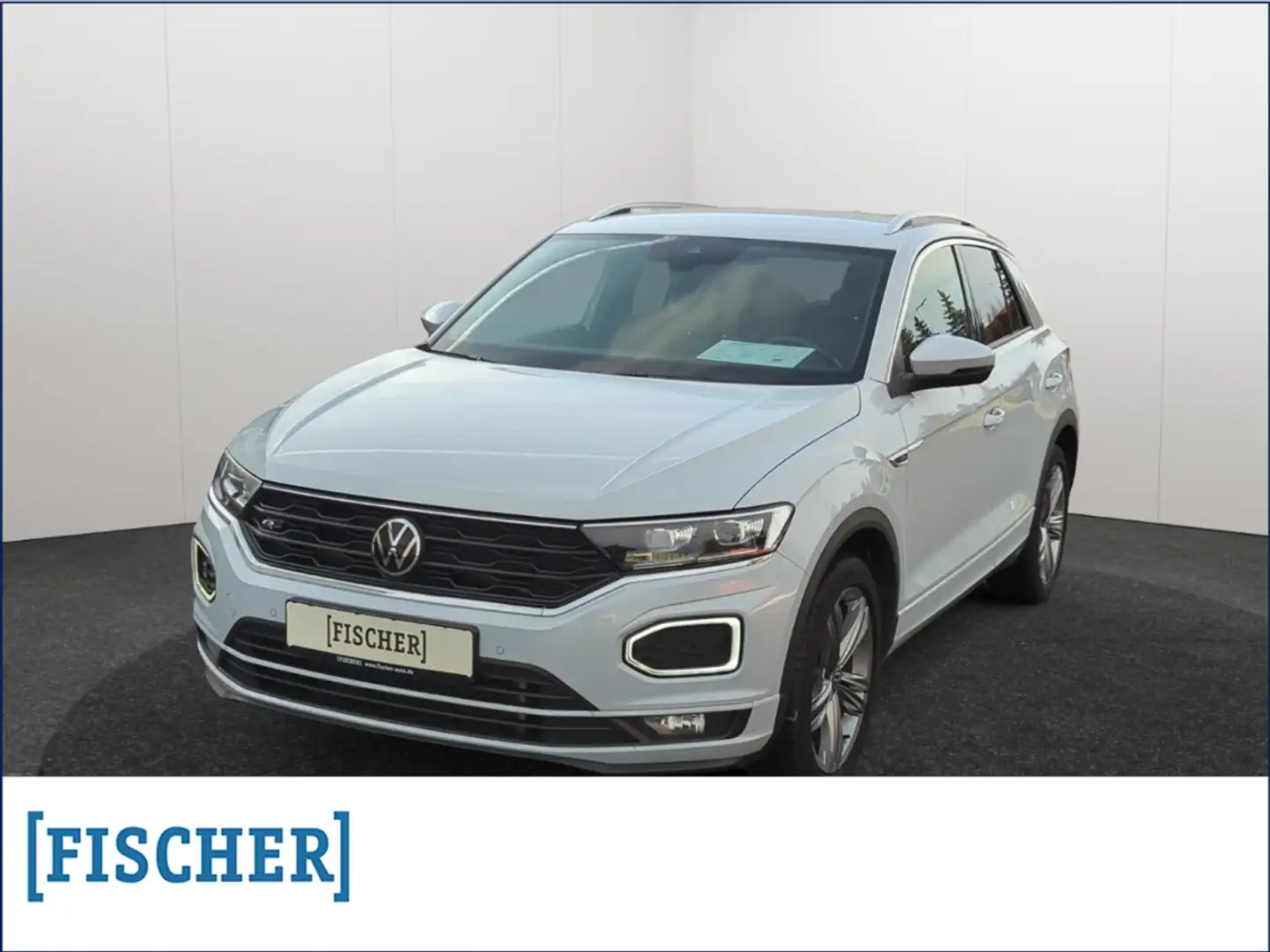 Volkswagen T-Roc Sport 2.0TSI 4Motion DSG LED AHK Navi SHZ PDC Weiß - 1