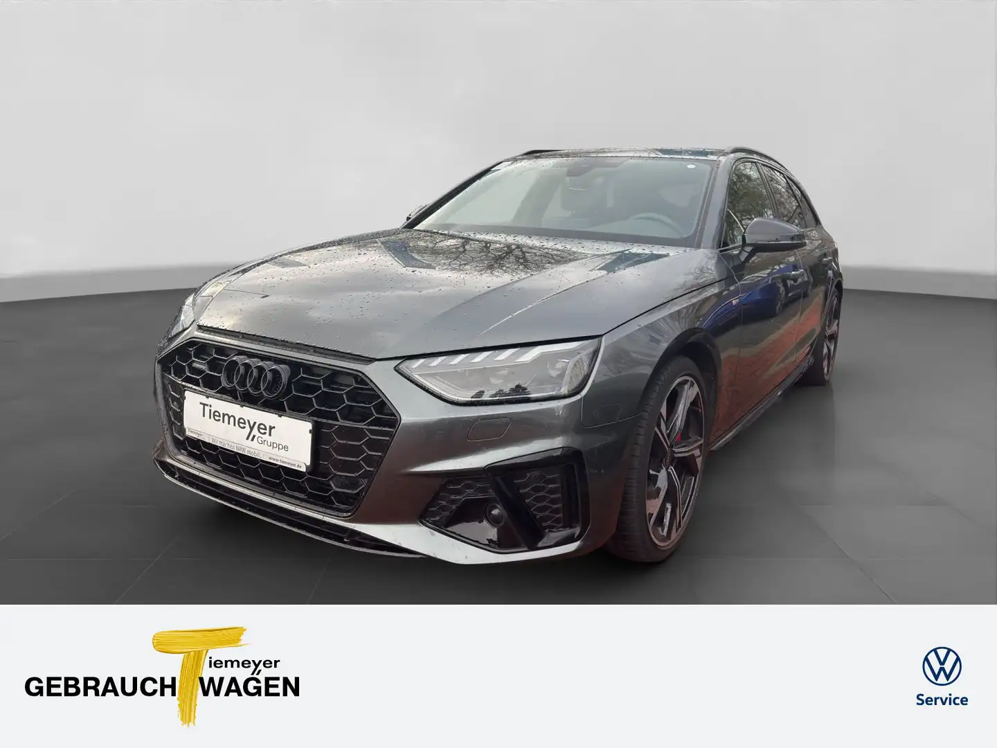 Audi A4 40 TFSI Q 2x S LINE MATRIX KAMERA AHK L Grau - 1