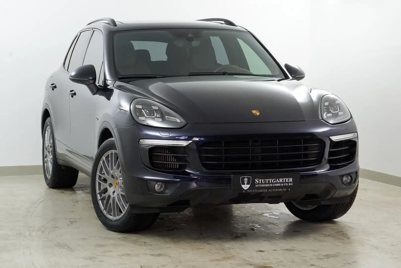 Porsche Cayenne S Pano BOSE Kamera Chrono Soft Close Bleu - 1