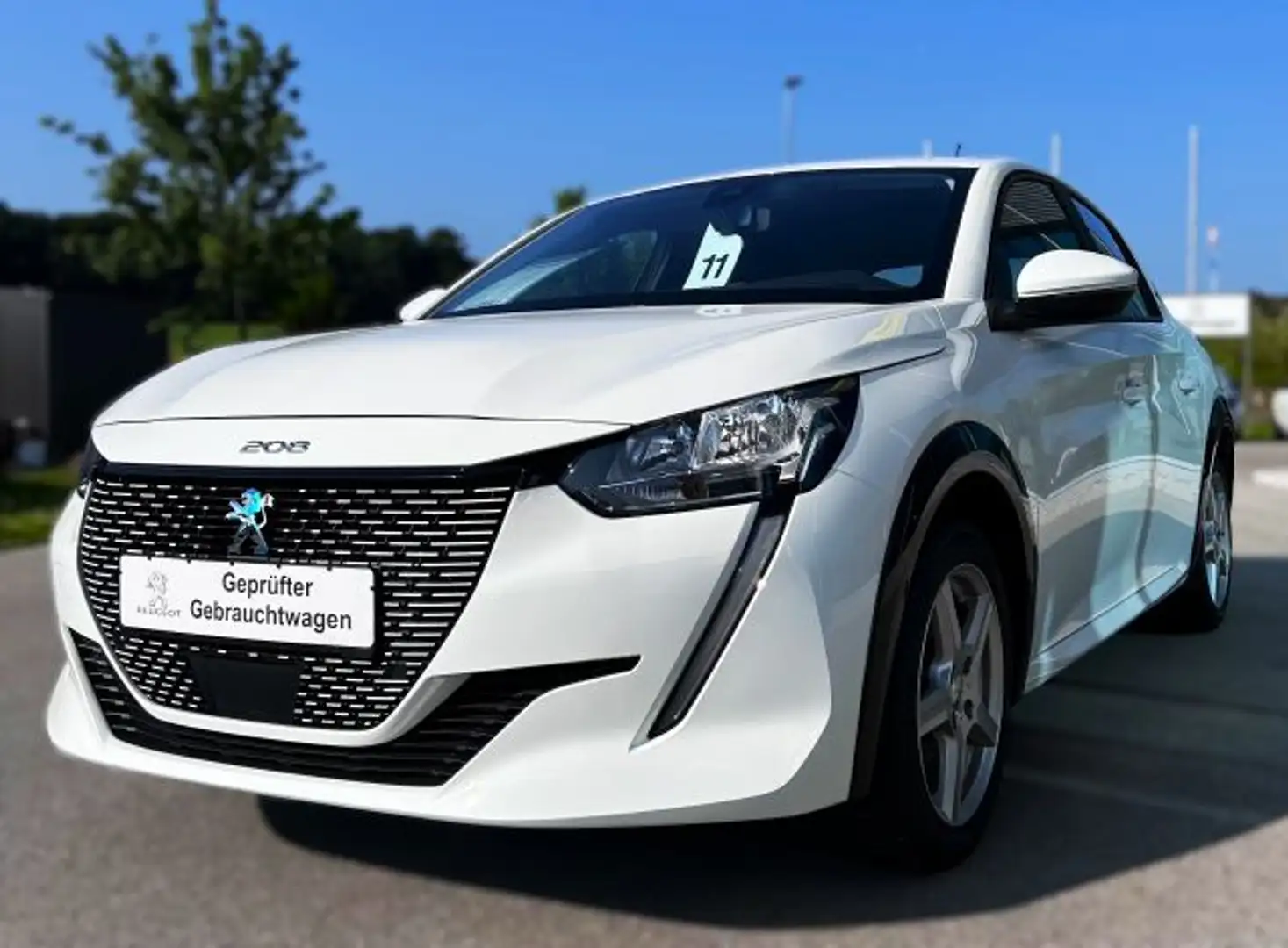 Peugeot 208 Elektromotor 136 Active Blanc - 2