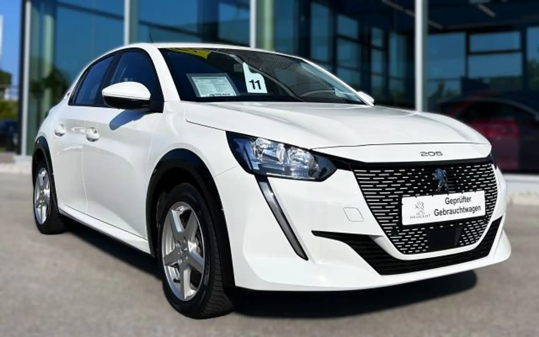 Peugeot 208 Elektromotor 136 Active Weiß - 1
