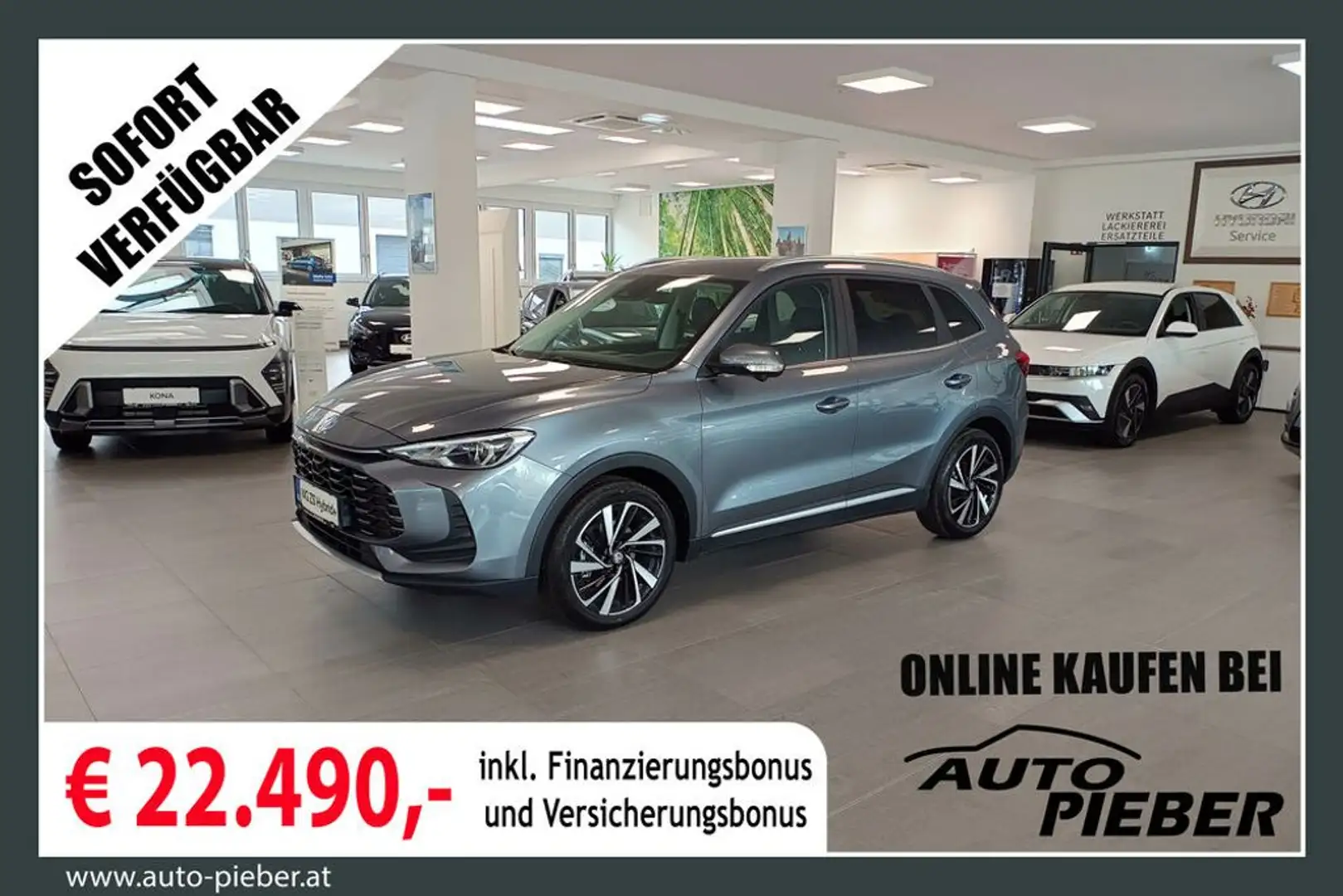 MG ZS ZS Hybrid  1.5 VTi Luxury *Winterräder GRATIS* Grau - 1