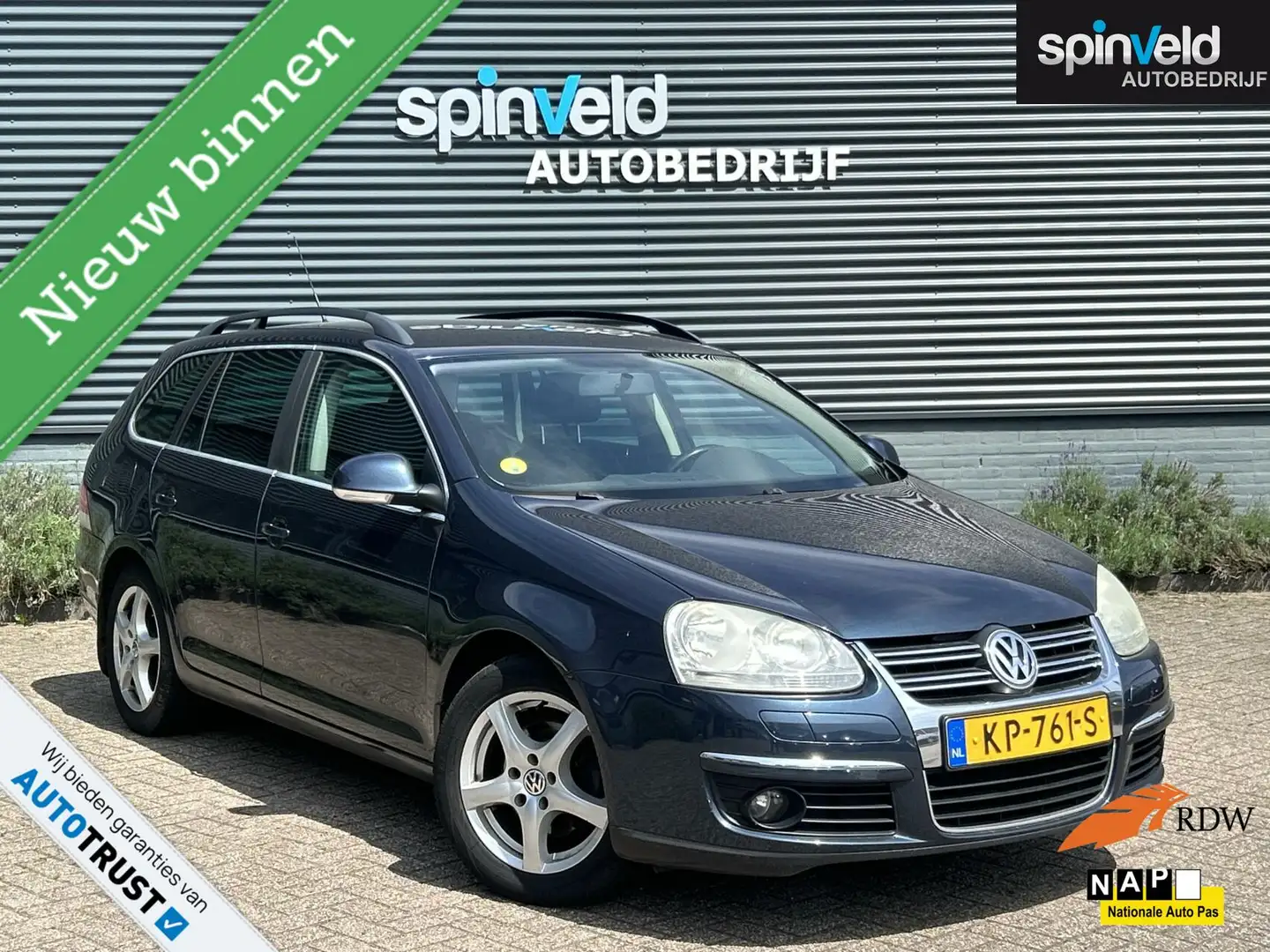 Volkswagen Golf 1.4 TSI Comfortline BJ'08 EXPORT & HANDEL Blue - 1