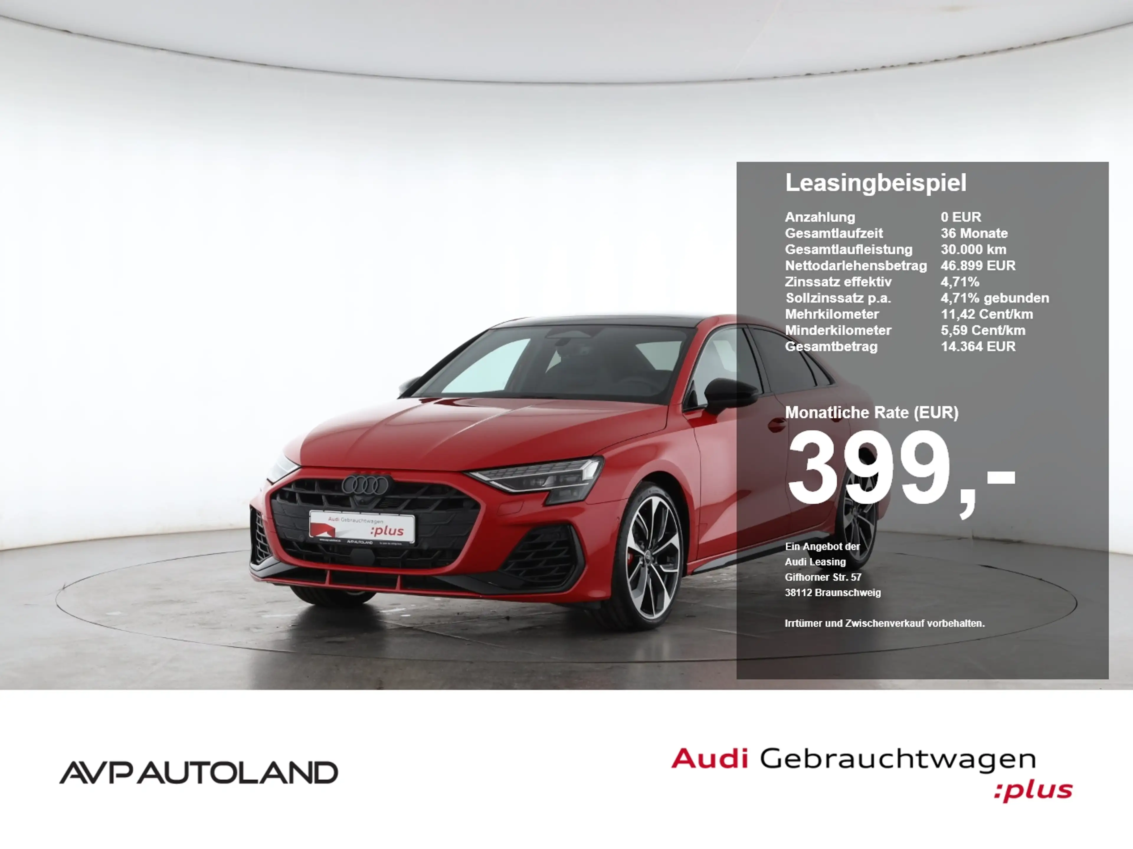Audi S3 Limousine TFSI quattro S tronic | PANO |