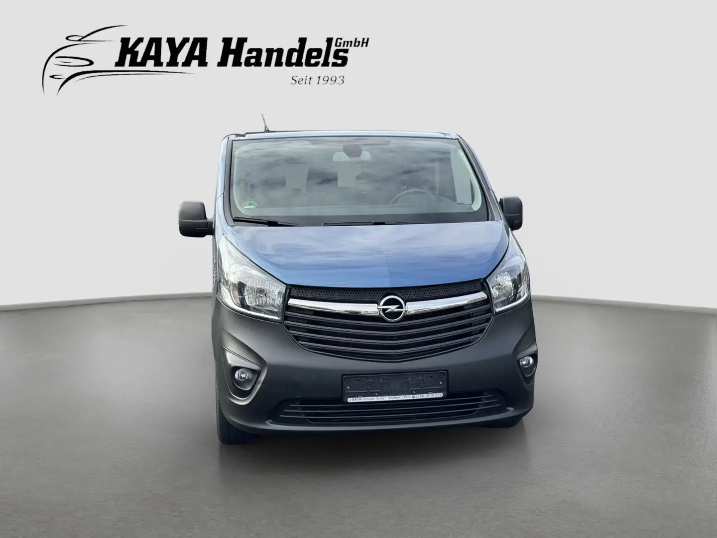 Opel Vivaro B Combi Klima/NAVI/AHK/9-Sitzer/85000KM Blau - 2