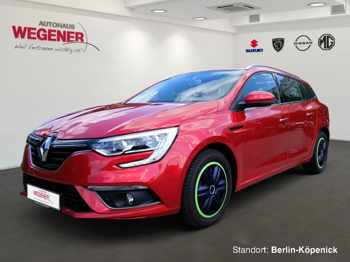 Renault Megane MEGANE TCe 140 1.3 Grandtour Navi App PDC Temp. Rojo - 1