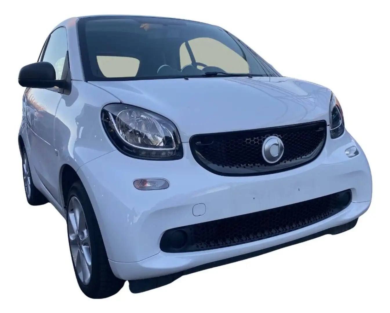 smart forTwo 70 1.0 twinamic Passion Tetto Automatica Pelle Bianco - 1