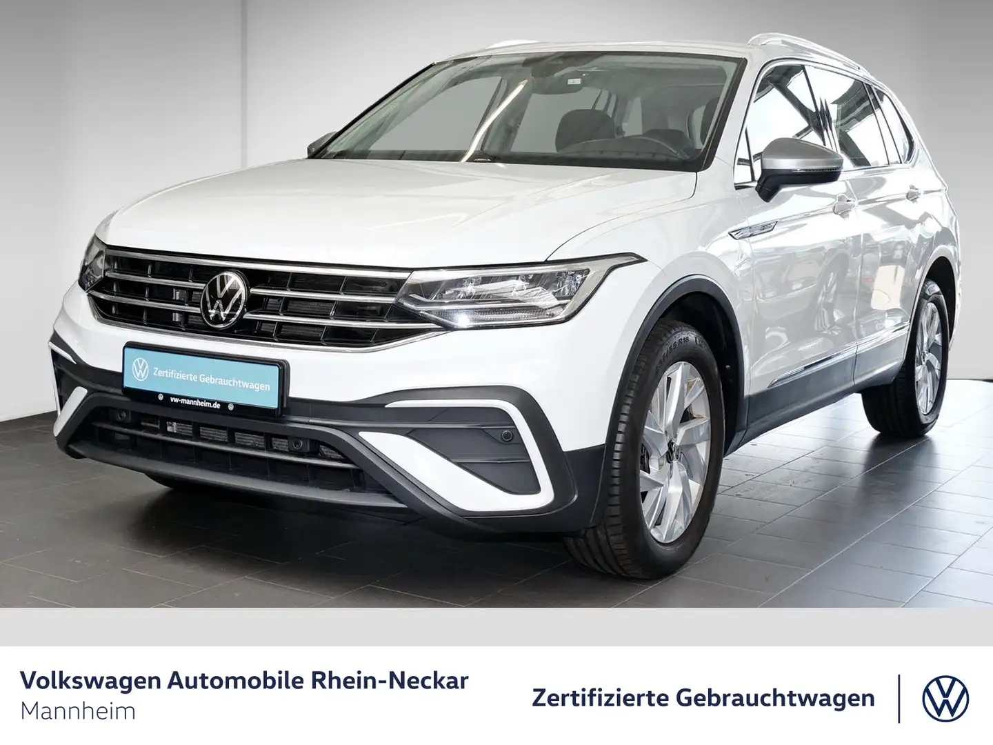 Volkswagen Tiguan Allspace 2.0 TDI Life DSG Navi AHK Pano u Weiß - 2