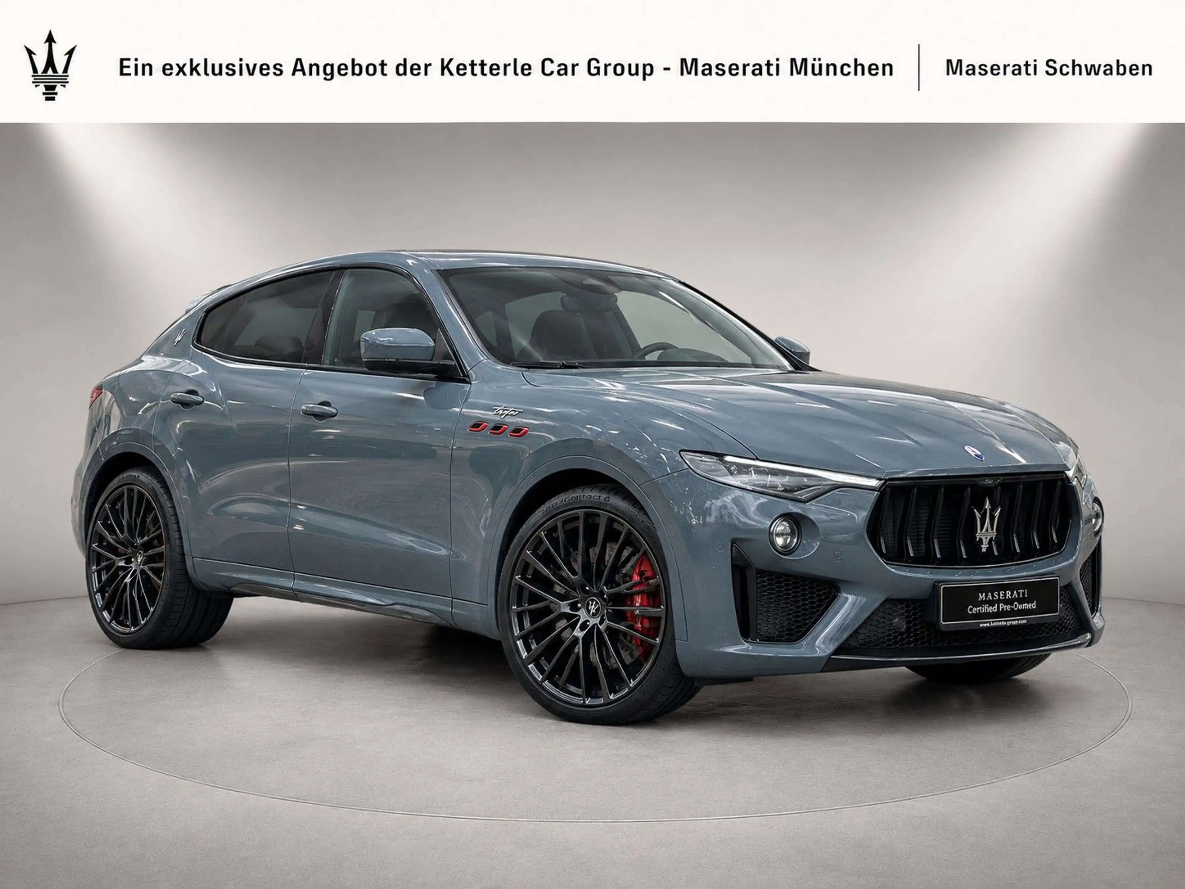 Maserati Levante TROFEO/Blu Graphite/Garantie/V8! — photo 7