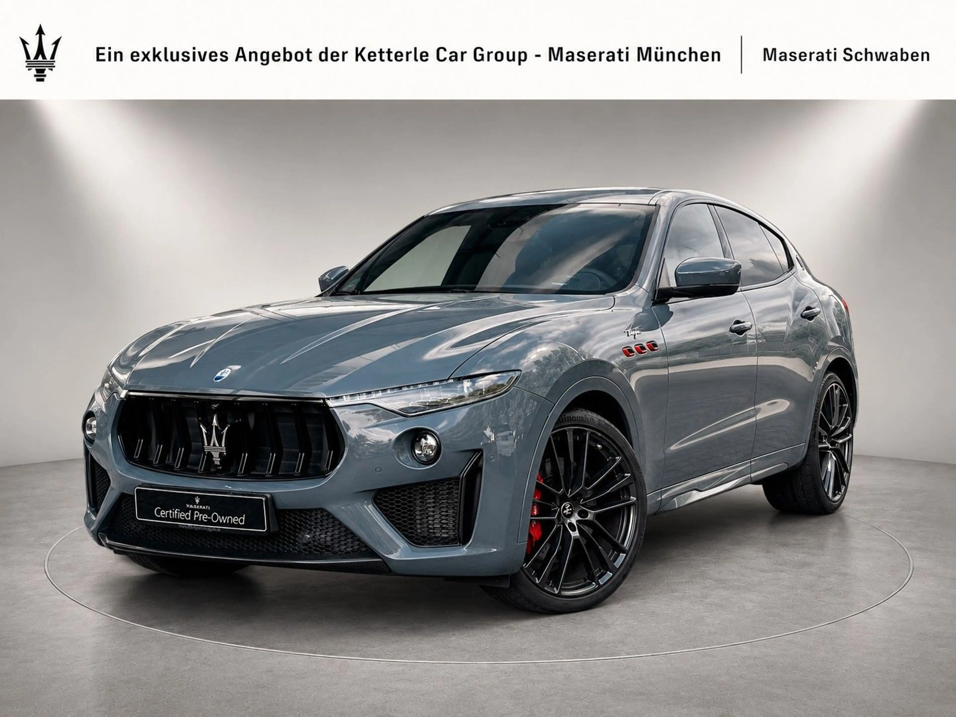 Maserati Levante TROFEO/Blu Graphite/Garantie/V8!