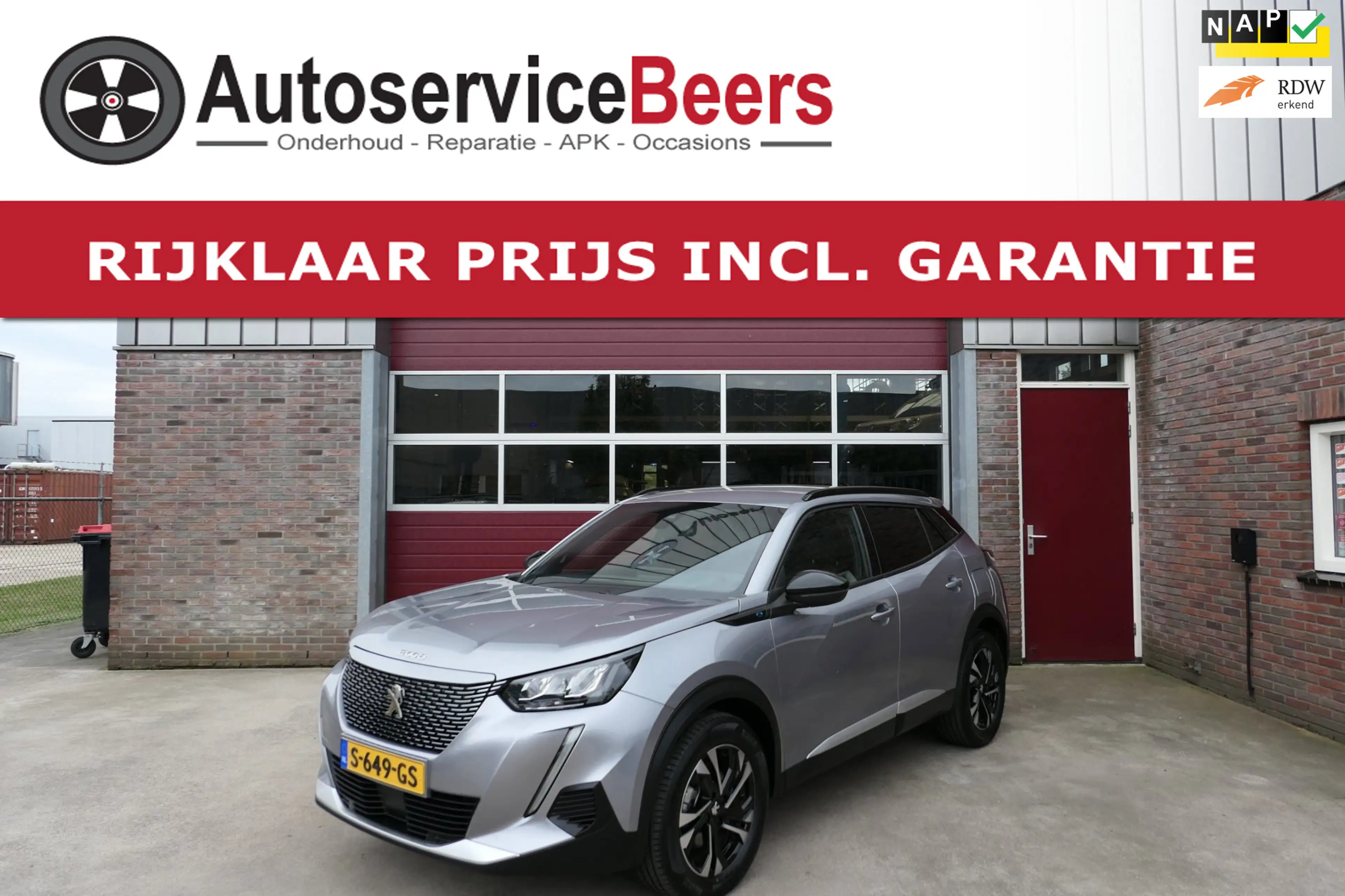 Peugeot e-2008 EV Allure Pack 50 kWh, 360 camera, Carplay, 3 Fase