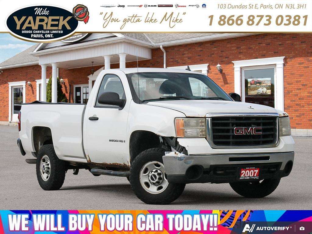 2007 GMC Sierra 2500HD Pickup Truck Rear-Wheel Drive 6-Speed Automatic