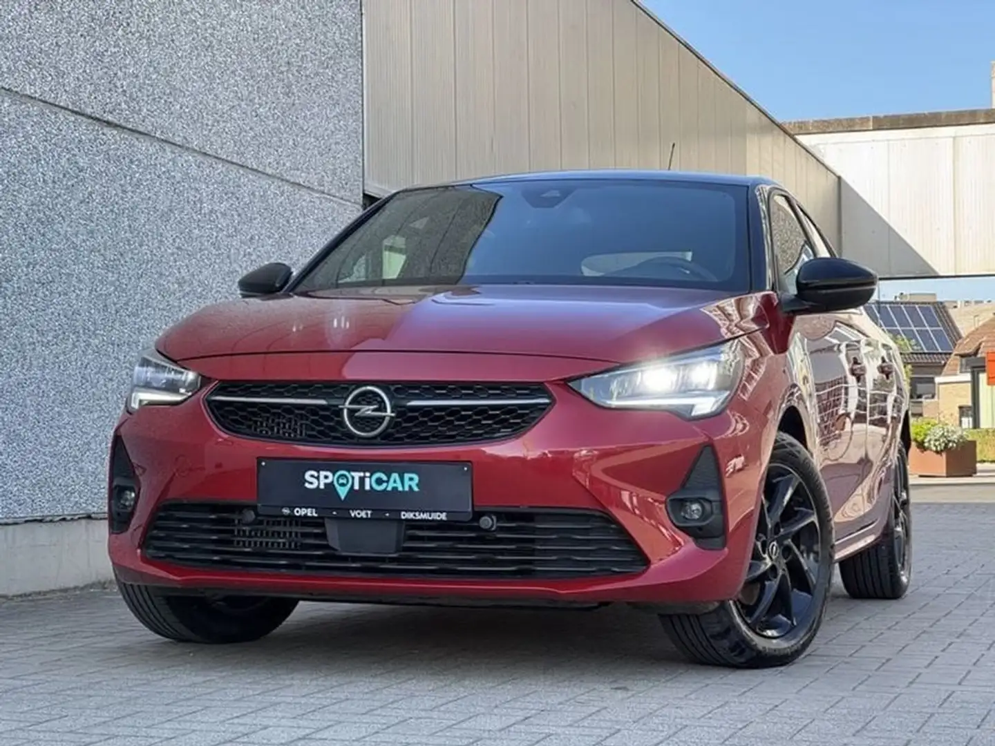 Opel Corsa 1.2T 101PK GSLINE FULL LED/CARPLAY Rouge - 1