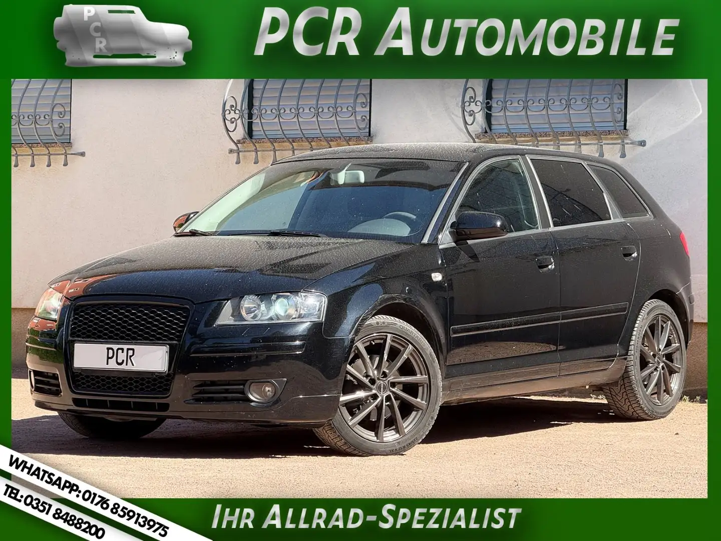 Audi A3 Sportback 2.0FSI Ambition XENON PDC TÜV 09/26 Schwarz - 1