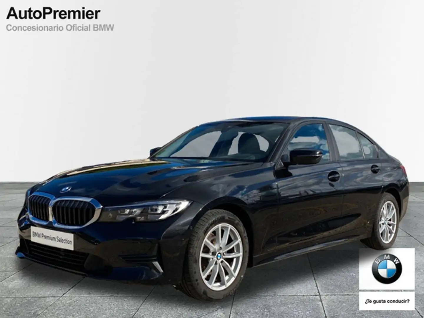 BMW 318 318dA Negro - 1