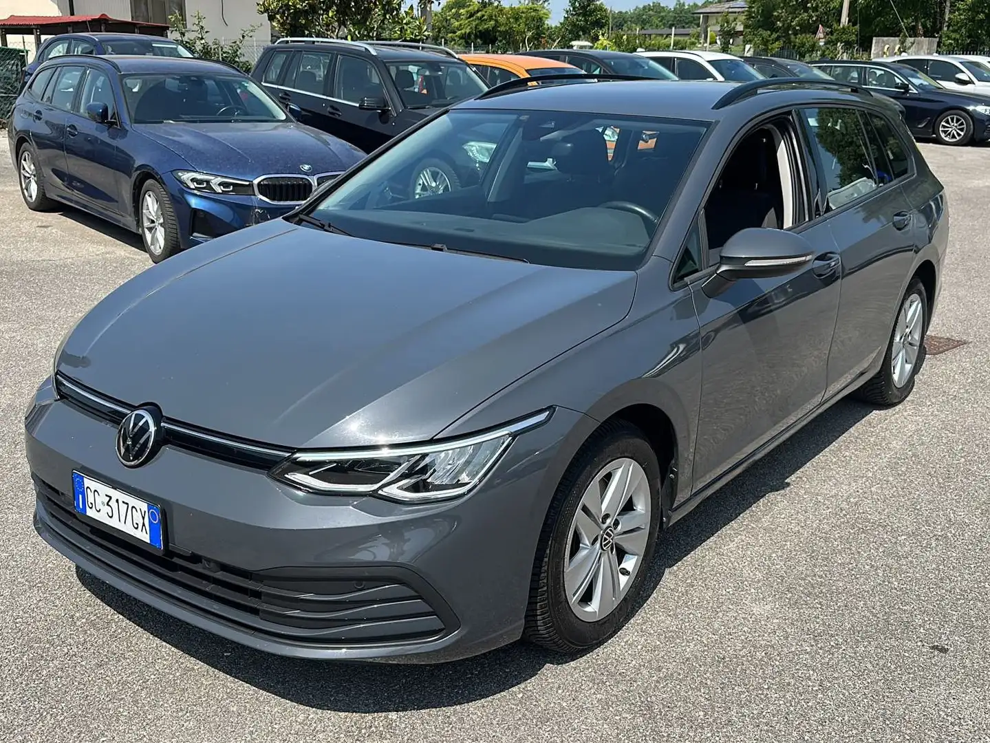 Volkswagen Golf Variant Golf Variant 2.0 tdi Life 115cv dsg -  GC317GX Grigio - 2