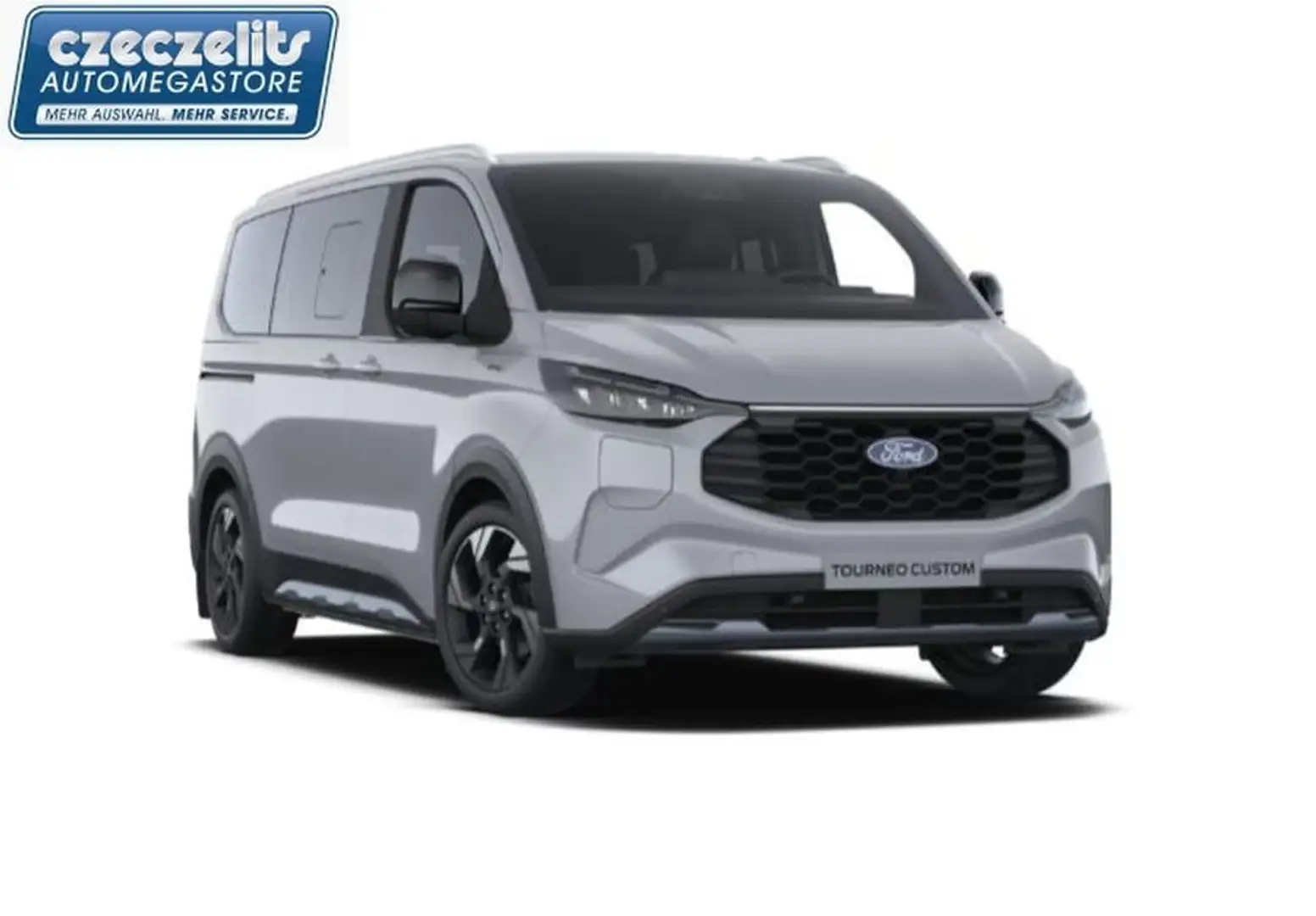 Ford Tourneo Custom Bus 2.5 PHEV 340 L1H1 FWD Active Grau - 1
