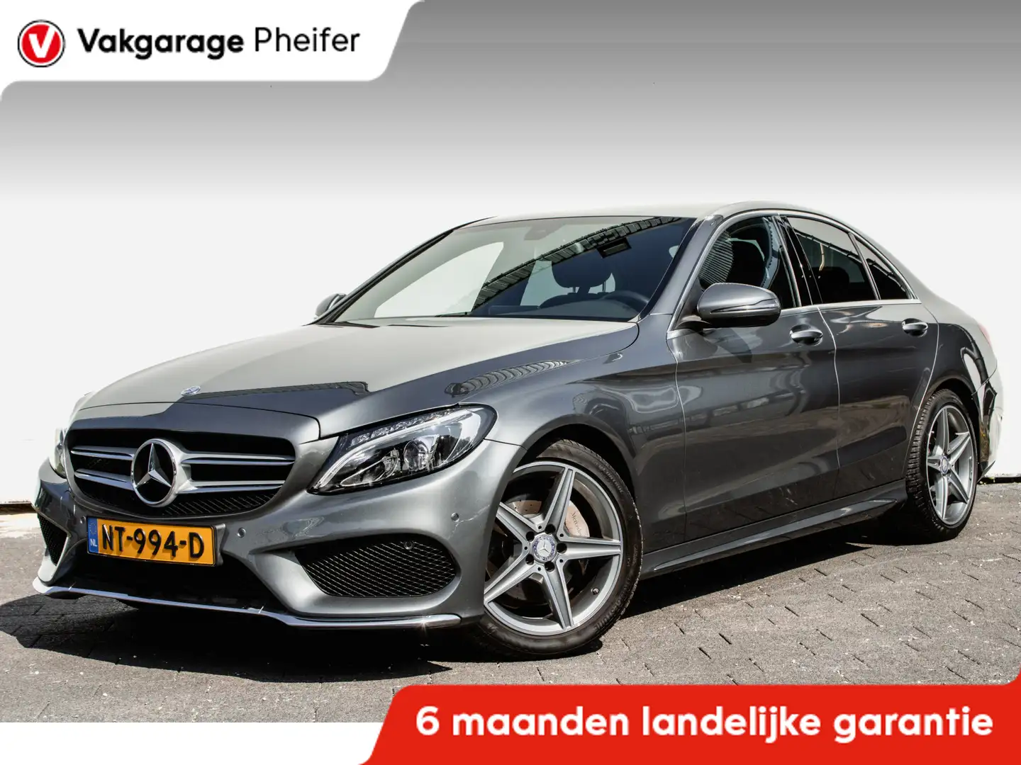 Mercedes-Benz C 180 AMG Sport Edition Sportstoelen/ Camera/ Stoelverwa Gris - 1