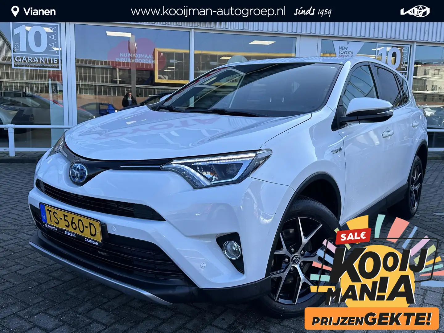 Toyota RAV 4 2.5 Hybrid AWD Style Zonnedak, Climate Control, Ke Wit - 1