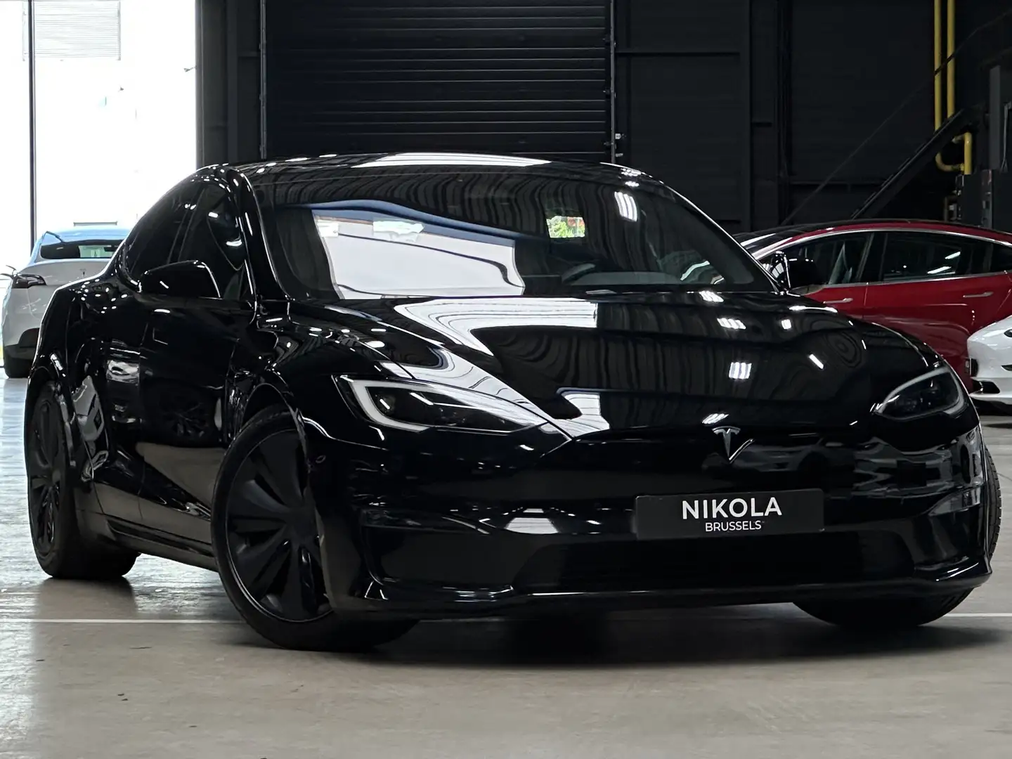 Tesla Model S DUAL MOTOR - TAN INTERIOR - ENHANCED AP Чорний - 1