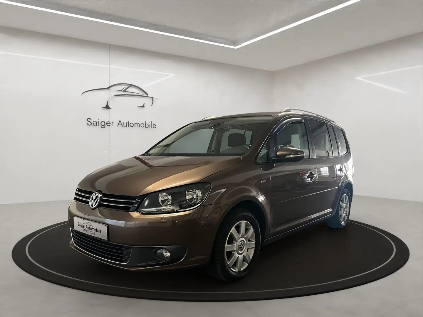 Volkswagen Touran Life  Standheiz Shz Sch Pdc Ahk 7Sitzer Braun - 1
