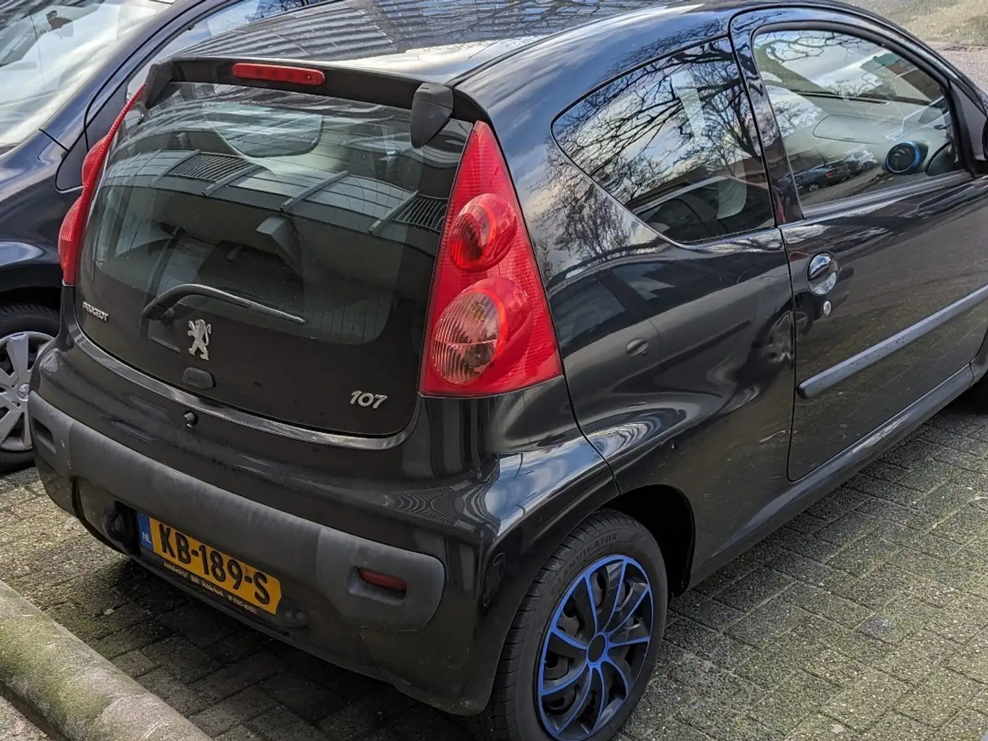 Peugeot 107 70 Black&Silver Zwart - 2