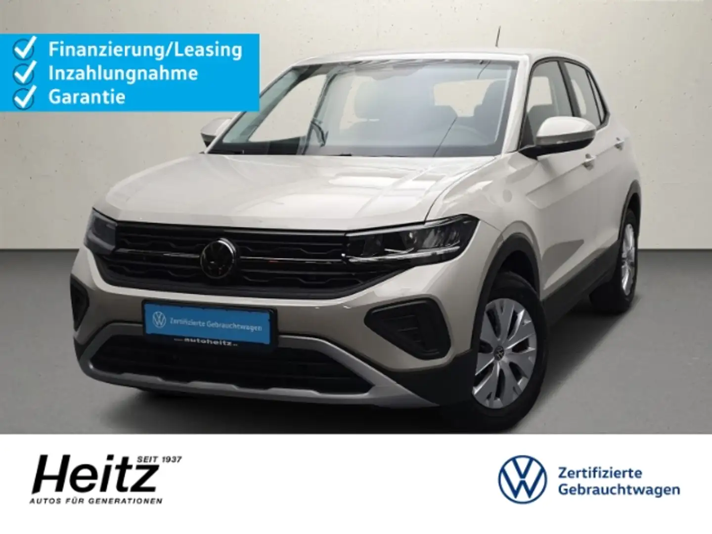 Volkswagen T-Cross 1.0 TSI digitales Cockpit LED Sitzheiz. Grau - 1