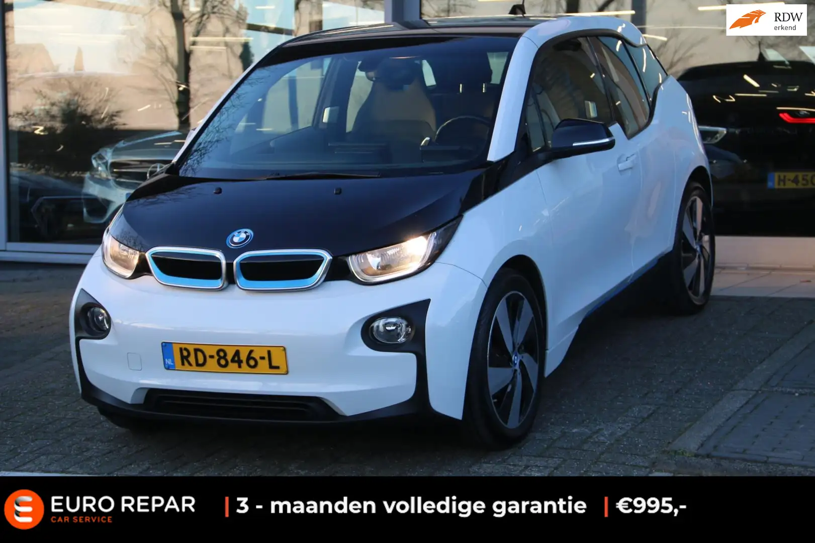 BMW i3 Basis 94Ah 33 kWh NL-AUTO NAP! Weiß - 1