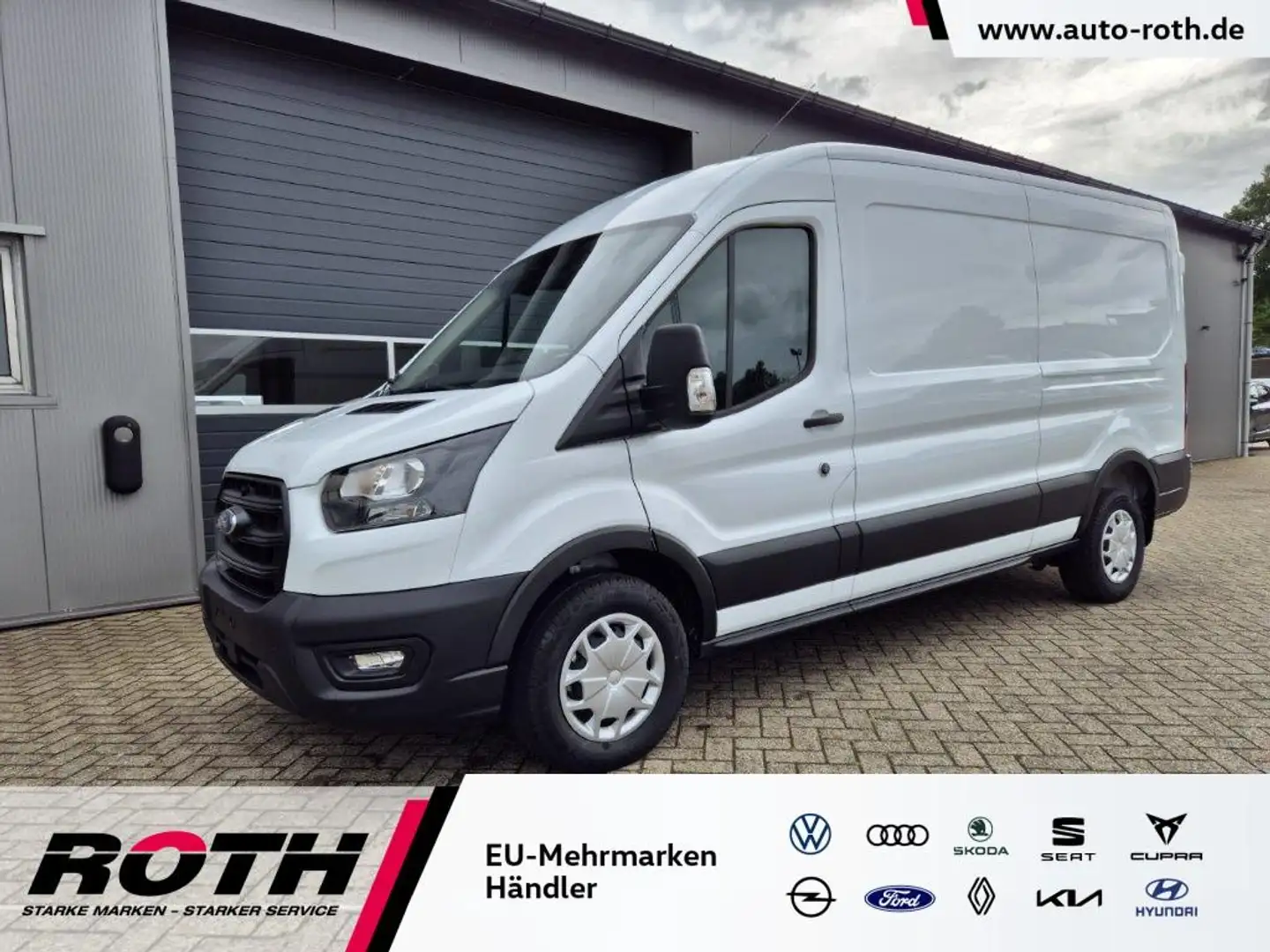 Ford Transit L3H2 2.0 TDCi 350 Trend Navi*Kamera*AHK White - 1