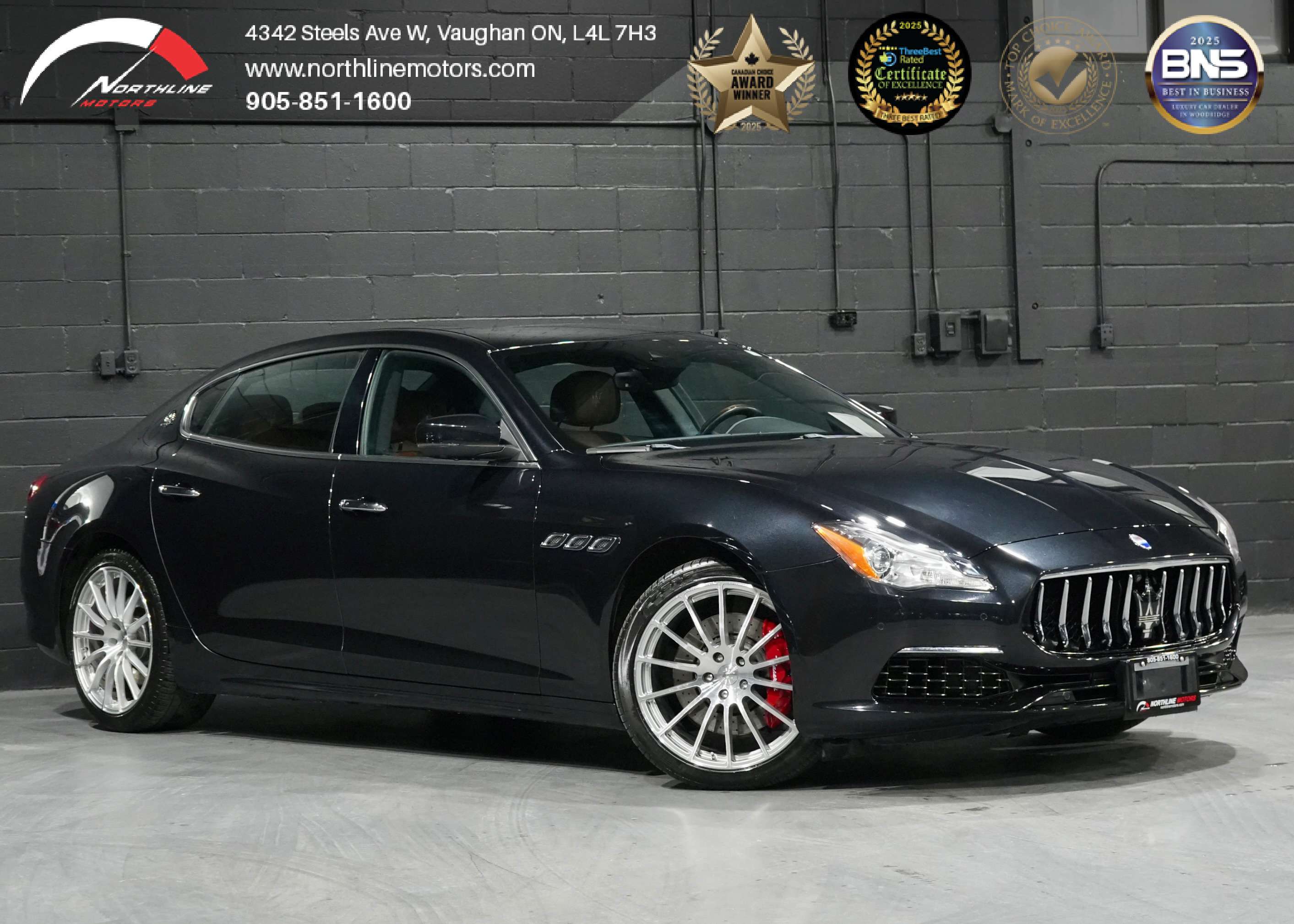 2017 Maserati Quattroporte S Q4 GranLusso| ZEGNA|HARMAN K|ADAPTIVE CRUISE|NAV