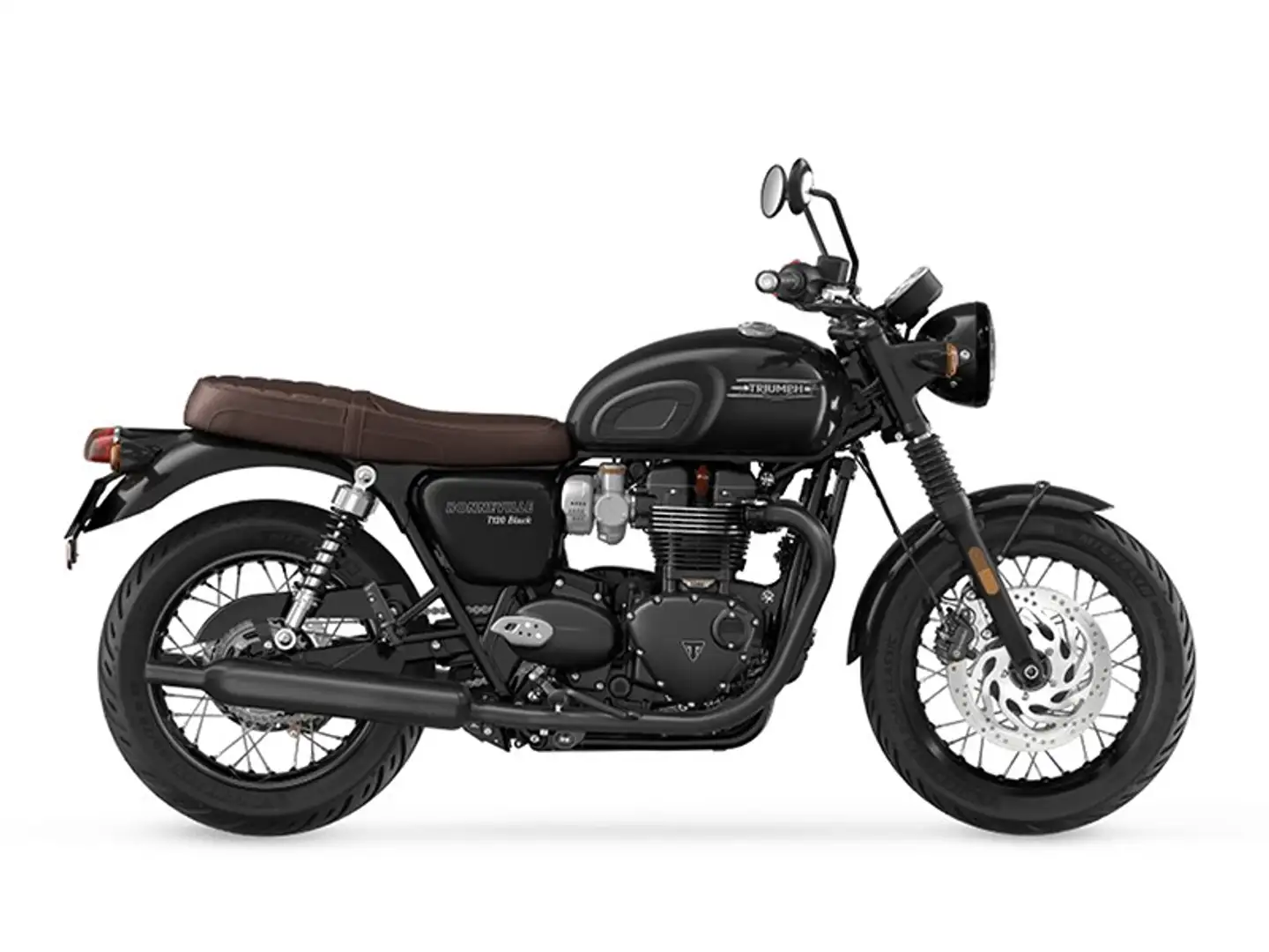 Triumph Bonneville T120 BLACK Negru - 1