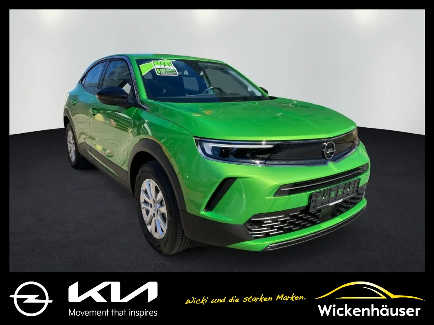 Opel Mokka e- Basis Bluetooth Klima Tempomat Grün - 1