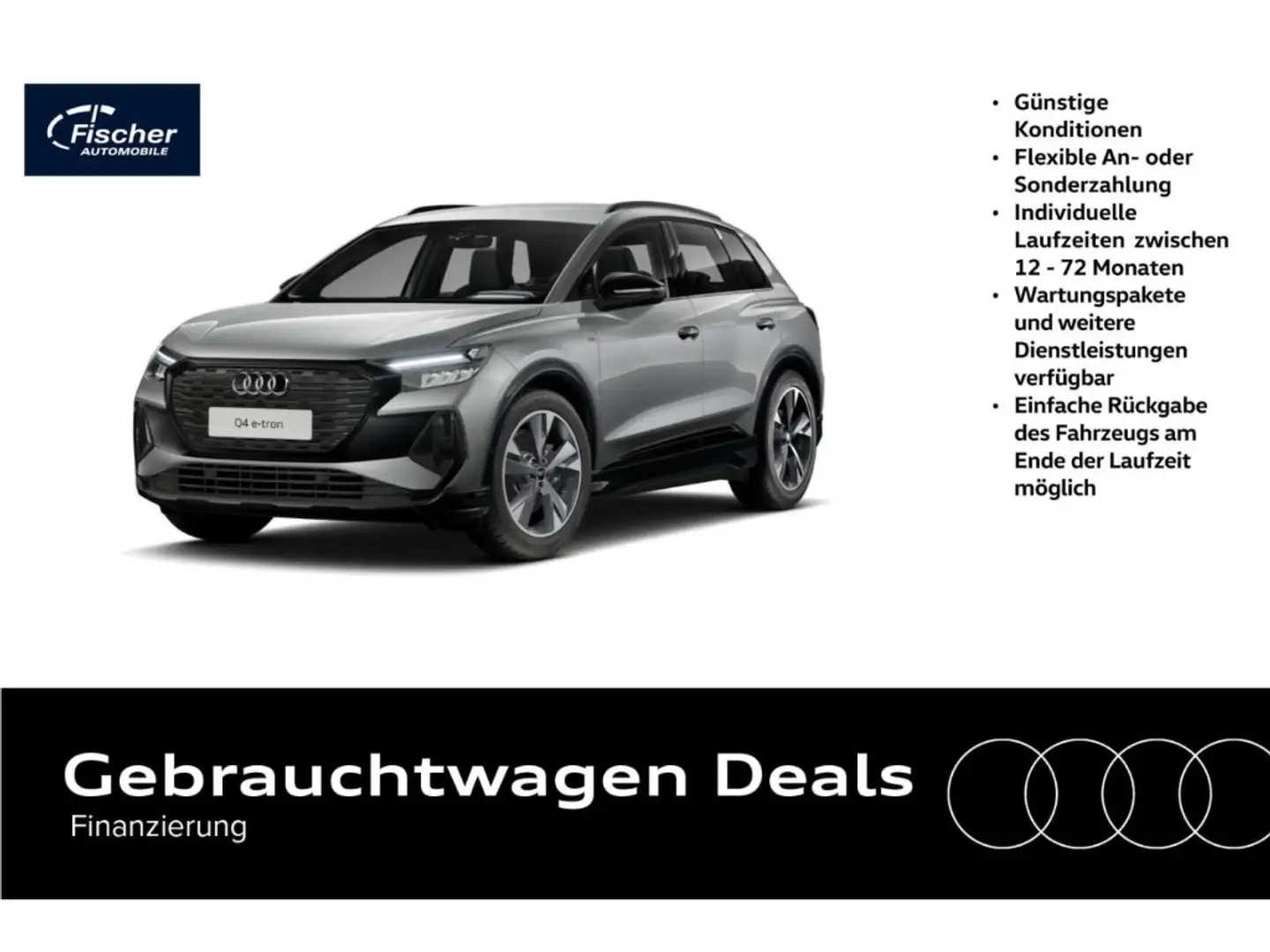 Audi Q4 e-tron Grau - 1