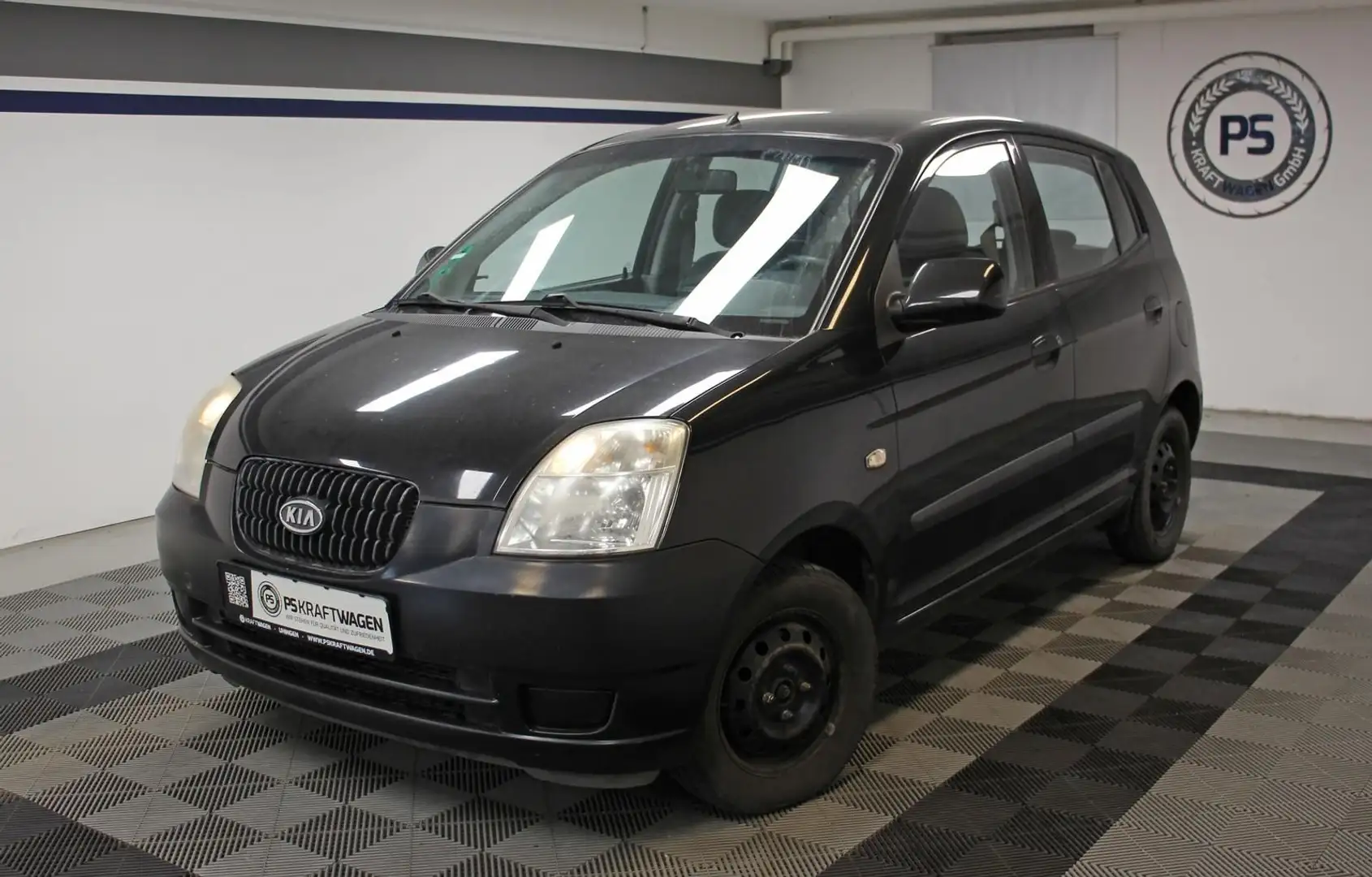 Kia Picanto 1.1 KLIMAANLAGE USB TÜV NEU 5-TÜRIG Negro - 1