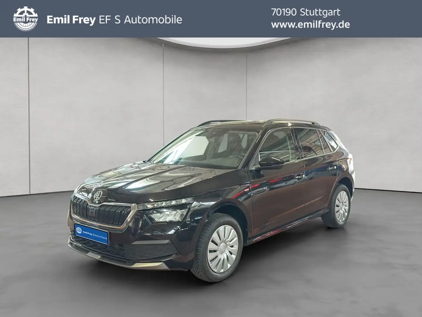 Skoda Kamiq 1.0 TSI DSG Clever Schwarz - 1
