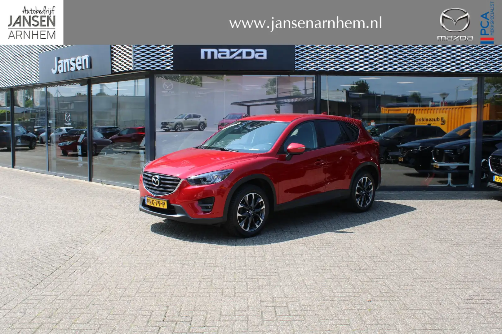 Mazda CX-5 2.0 SkyActiv-G 160 Nakama 4WD automaat, trekhaak, Rood - 1