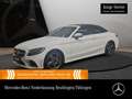 Mercedes-Benz C 180 Cabrio AMG+360+AHK+LED+FAHRASS+KEYLESS+9G Blanco - thumbnail 1
