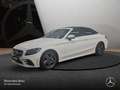 Mercedes-Benz C 180 Cabrio AMG+360+AHK+LED+FAHRASS+KEYLESS+9G Blanco - thumbnail 2