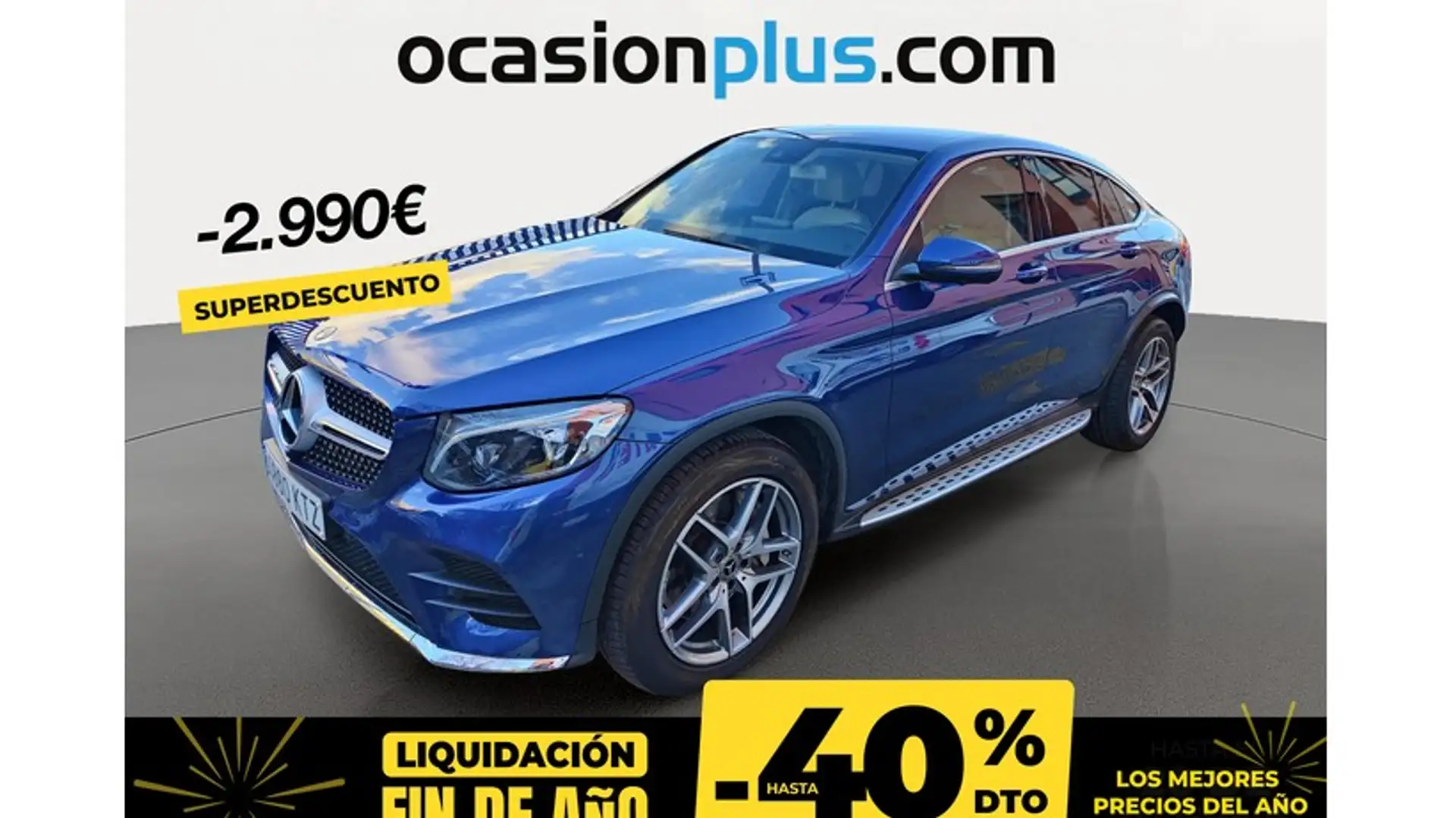 Mercedes-Benz GLC 220 Coupé 220d 4Matic Aut. Azul - 1