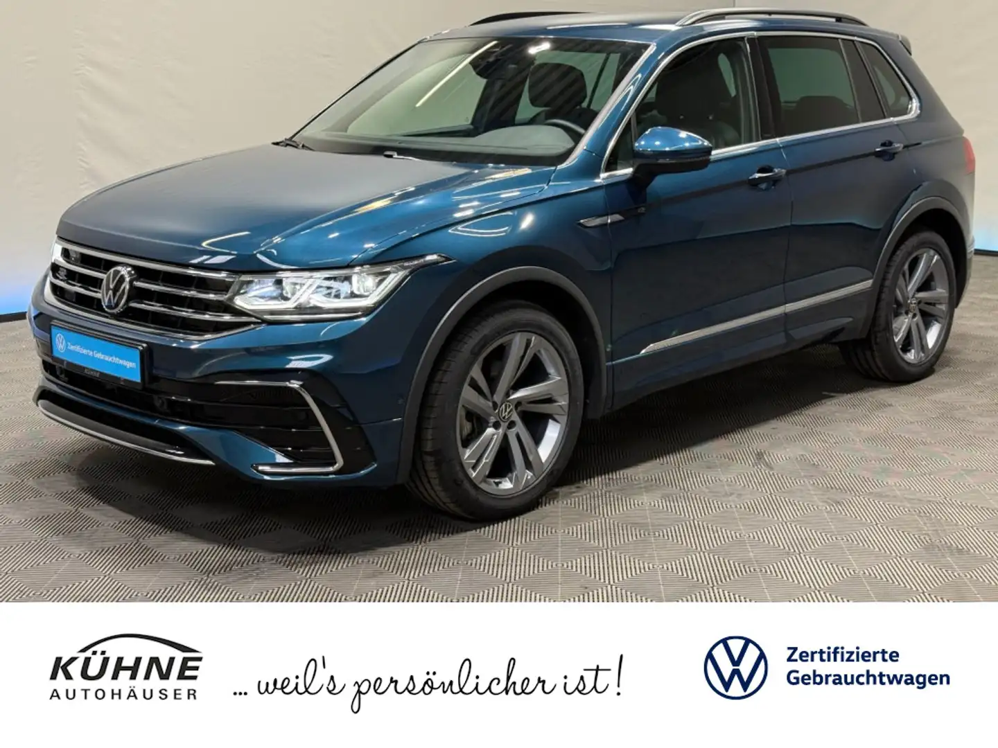 Volkswagen Tiguan R-Line 1.5 TSI DSG | MATRIX NAVI KAMERA Bleu - 1