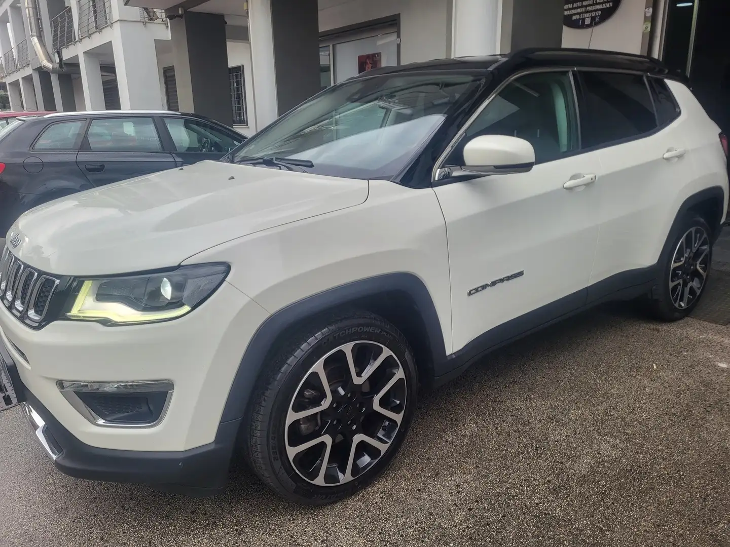 Jeep Compass Compass 1.6 mjt Limited 2wd 120cv+CERCHI DA 19 Blanc - 1