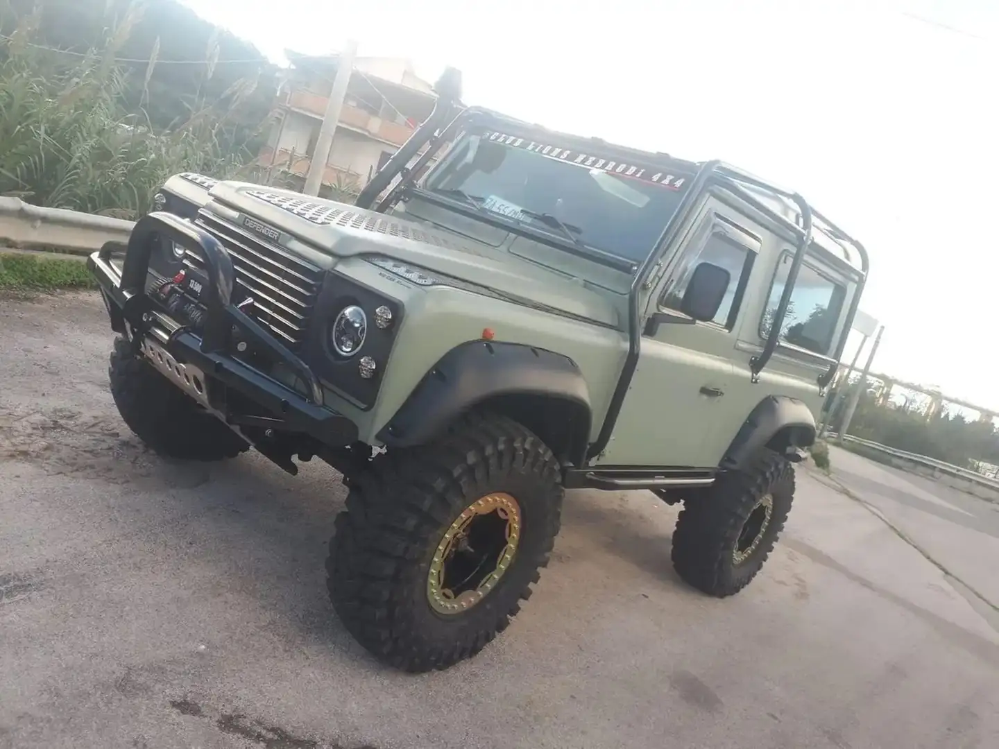 Land Rover Defender 90 2.5 td Hard Top Groen - 1